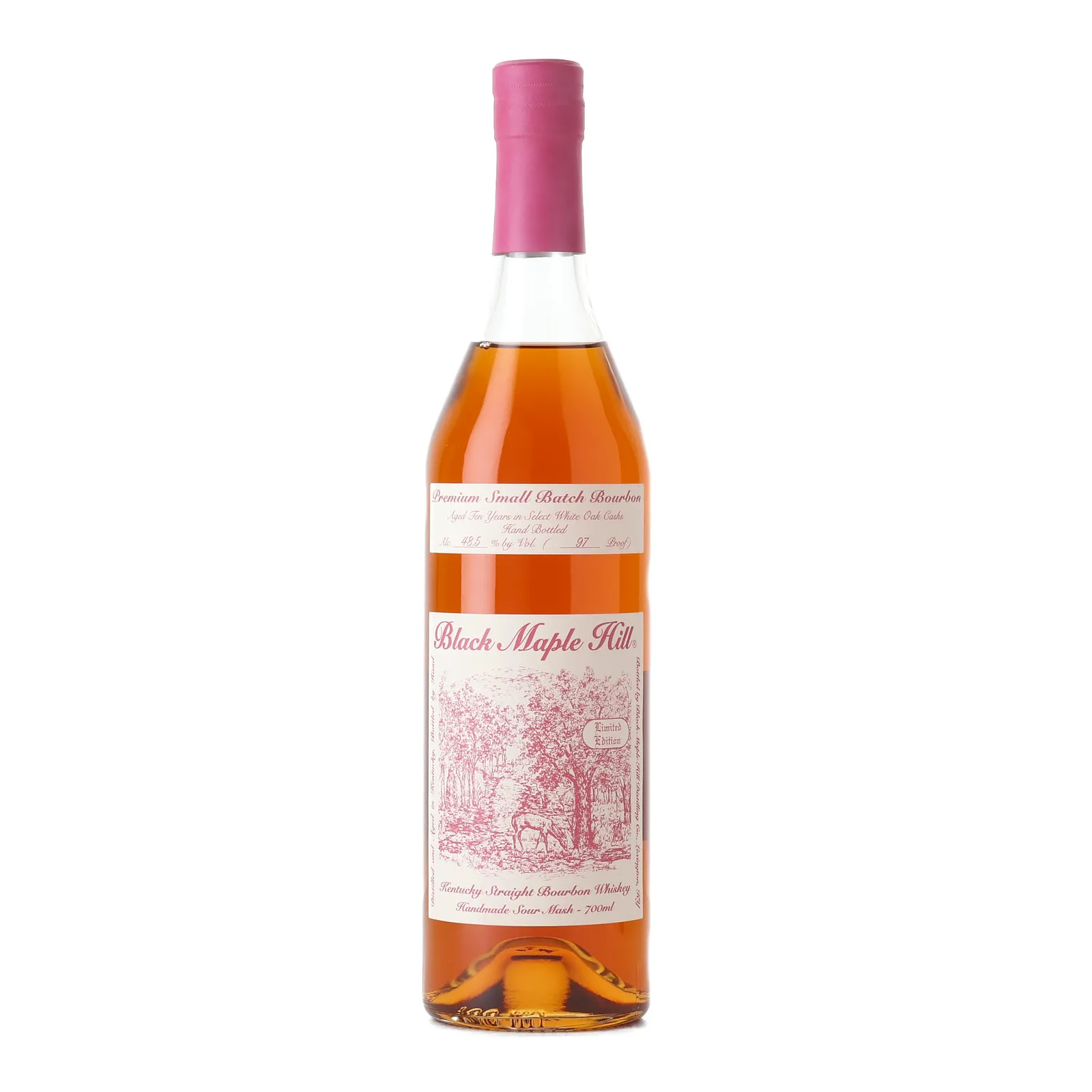 Black Maple Hill Small Batch No. 10 Year Old, White Oak Cask, Rare Character, 48.5% whisky bottle