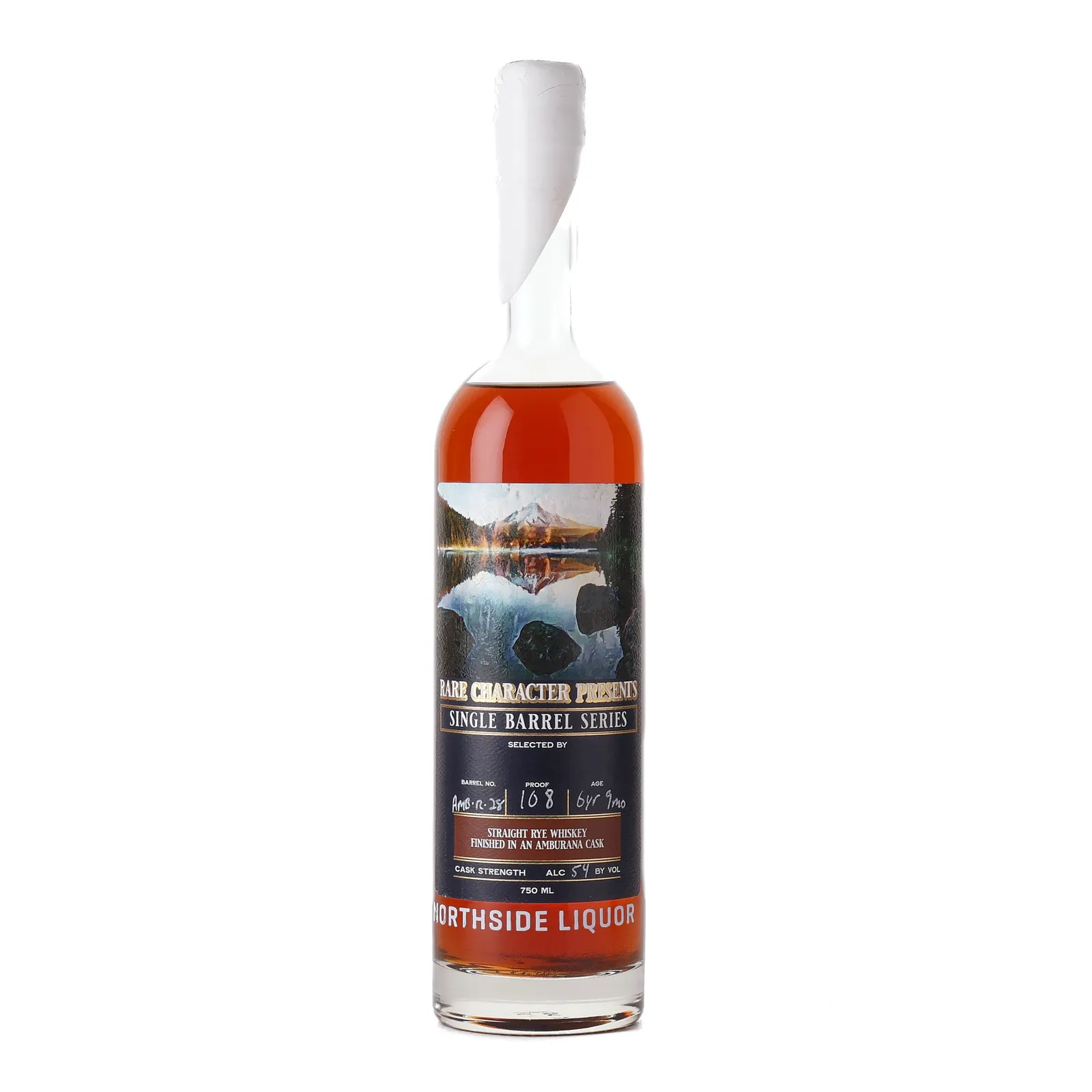 Rare Character Single Barrel Series 6 Year Old, Amburana Cask, Cask #AMB-R-28, 2023, 54% whisky bottle
