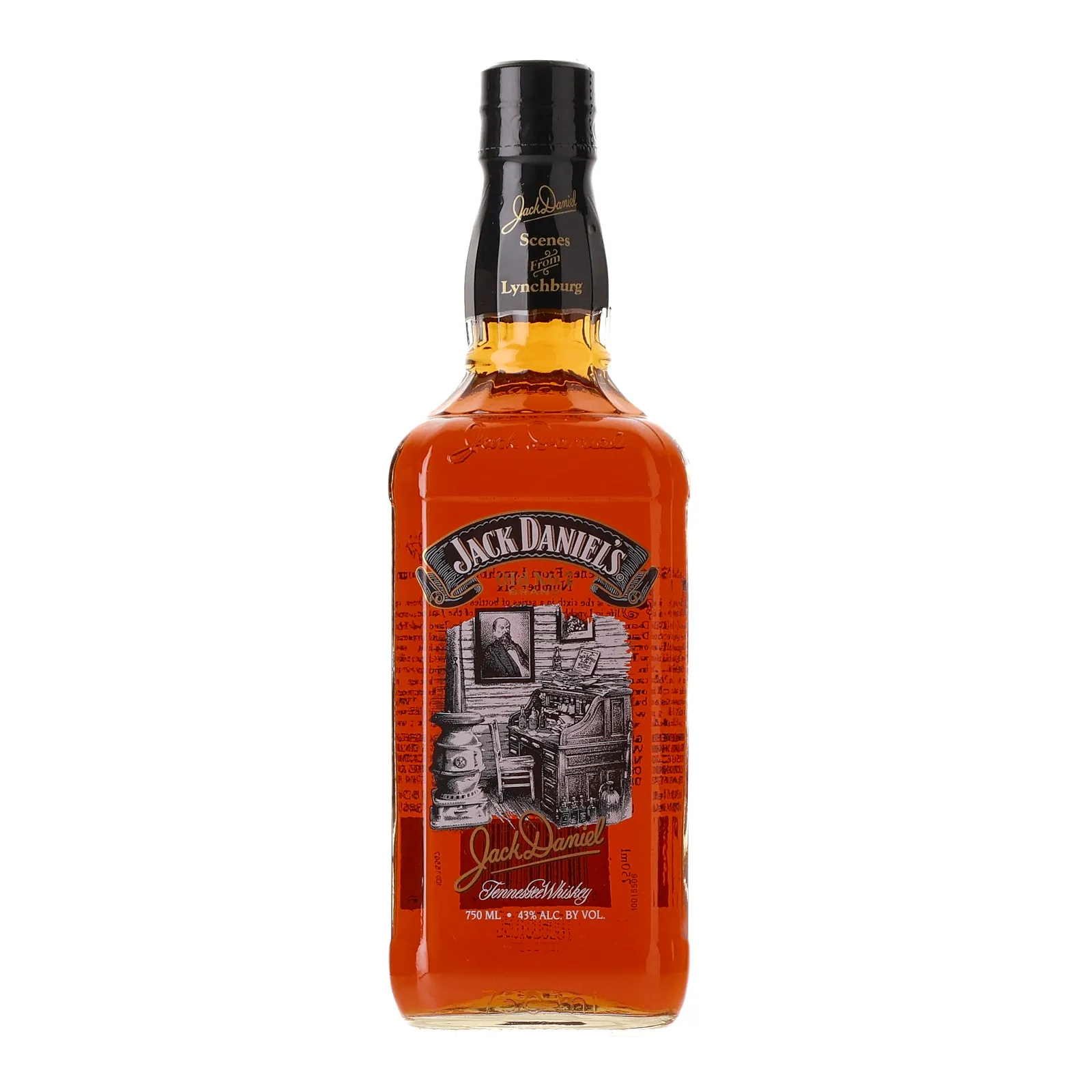Jack Daniel's Scenes From Lynchburg No. 6, 43% whisky bottle