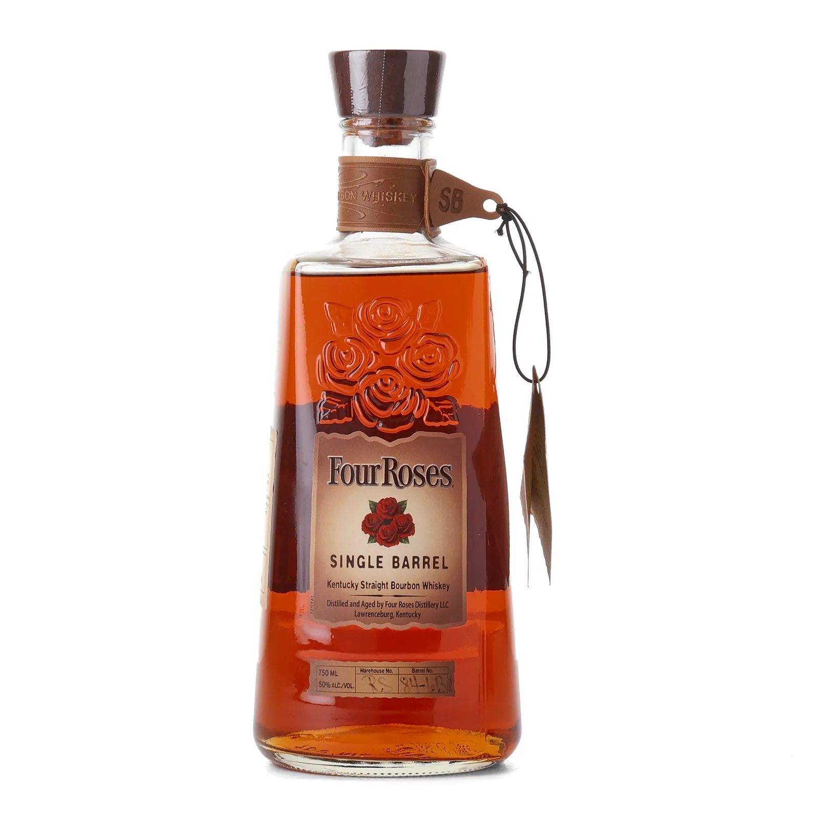 Four Roses Single Barrel OBSV Visitor Center Private Barrel Selection, Cask #84-1 B, 2018, 50% whisky bottle