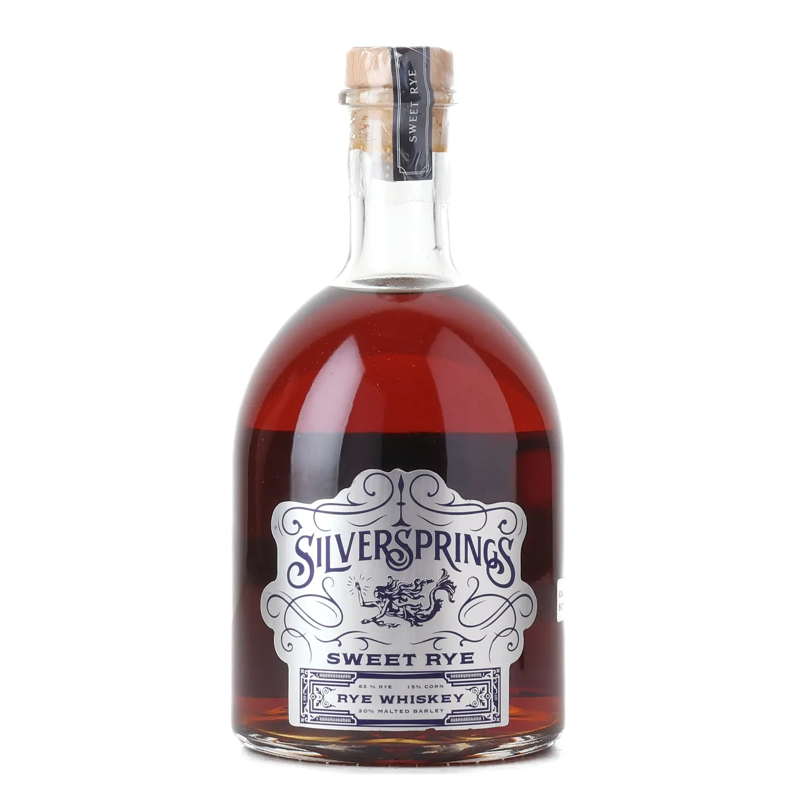 J.W. Kelly & Co. Silver Springs Sweet Rye 8 Year Old, Charred Oak Cask, Cask #10574, 2026, 59.6% whisky bottle