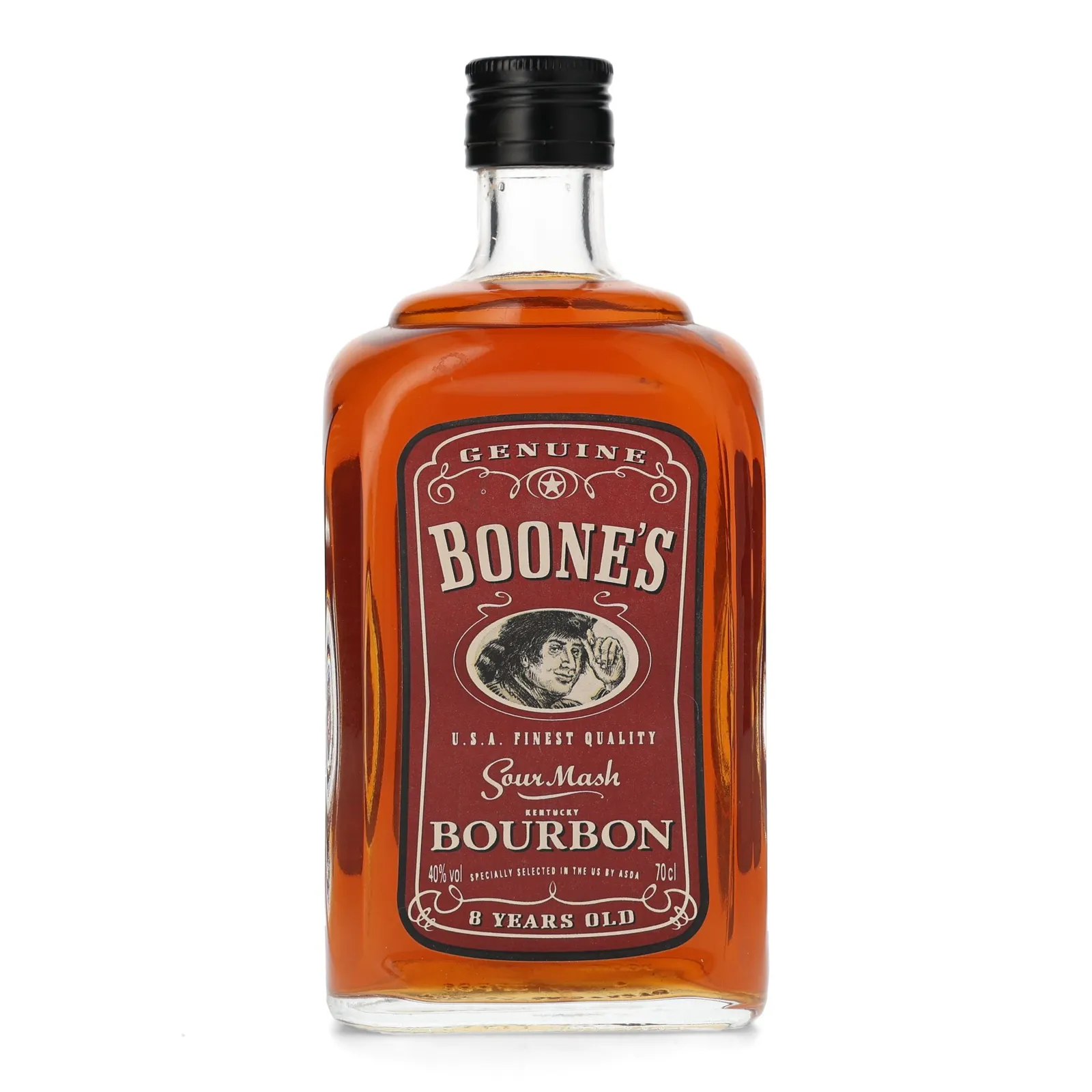 Boone's Sour Mash 8 Year Old, 40% whisky bottle