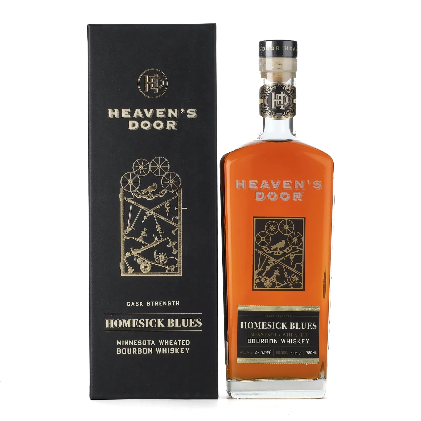 Heaven's Door Homesick Blues Cask Strength 7 Year Old, 2023, 61.35% whisky bottle