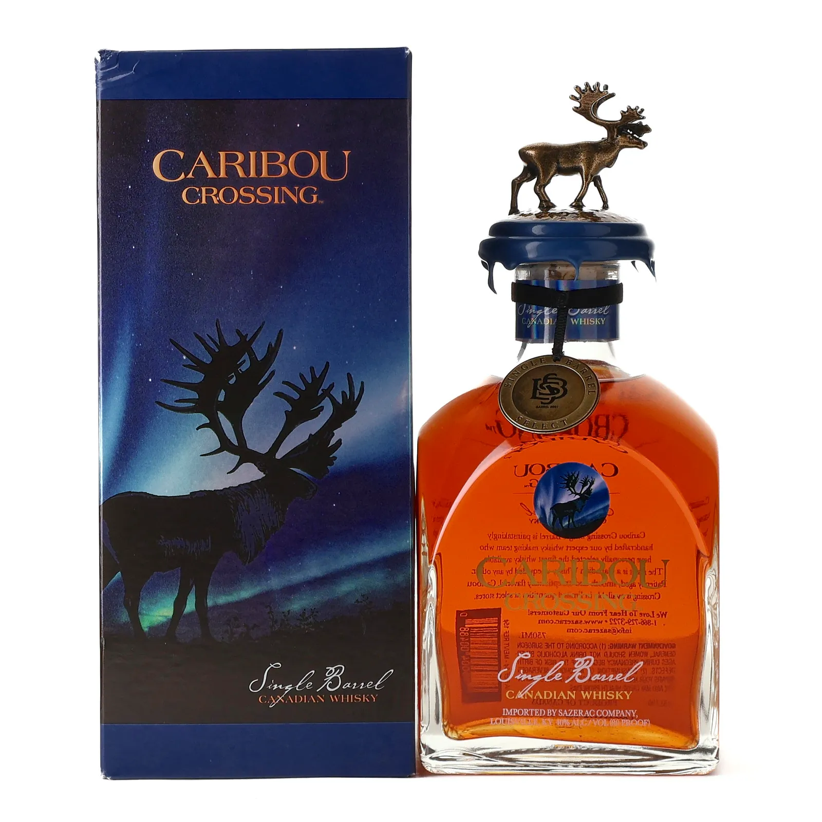 Caribou Crossing Single Barrel 'SBS' Private Barrel Selection, 2022, 40% whisky bottle