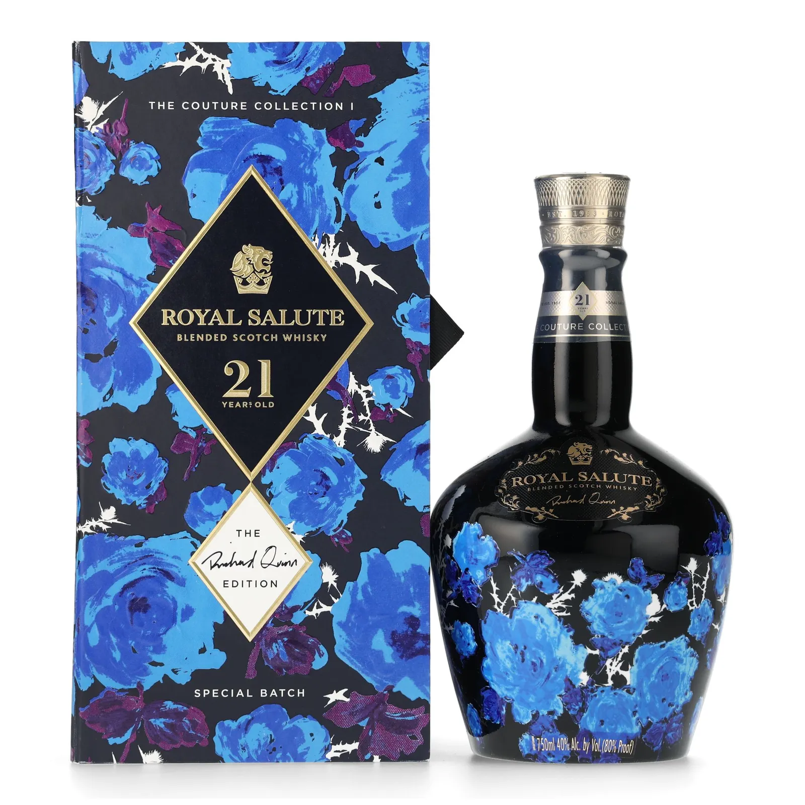 Royal Salute The Couture Collection I Richard Quinn Edition 21 Year Old, Oak Cask, Special Batch, 2021, 40% whisky bottle