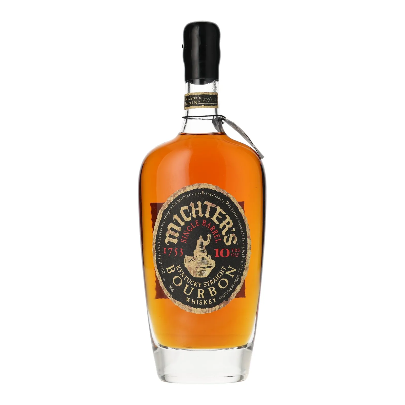 Michter's 10 Year Old, New American White Oak Cask, 2017, 47.2% whisky bottle