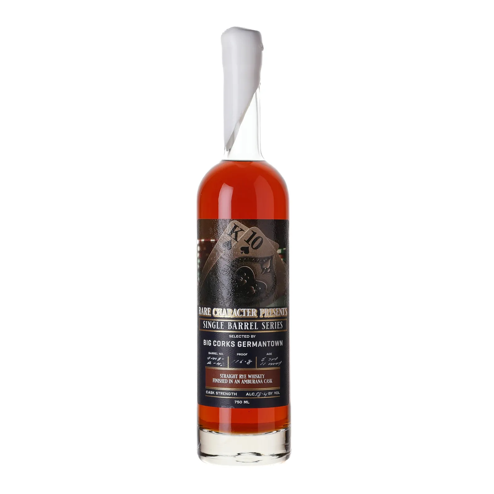 Rare Character Single Barrel Series 6 Year Old, Amburana Cask, Cask #AMB-R-42, Rare Character, 58.4% whisky bottle