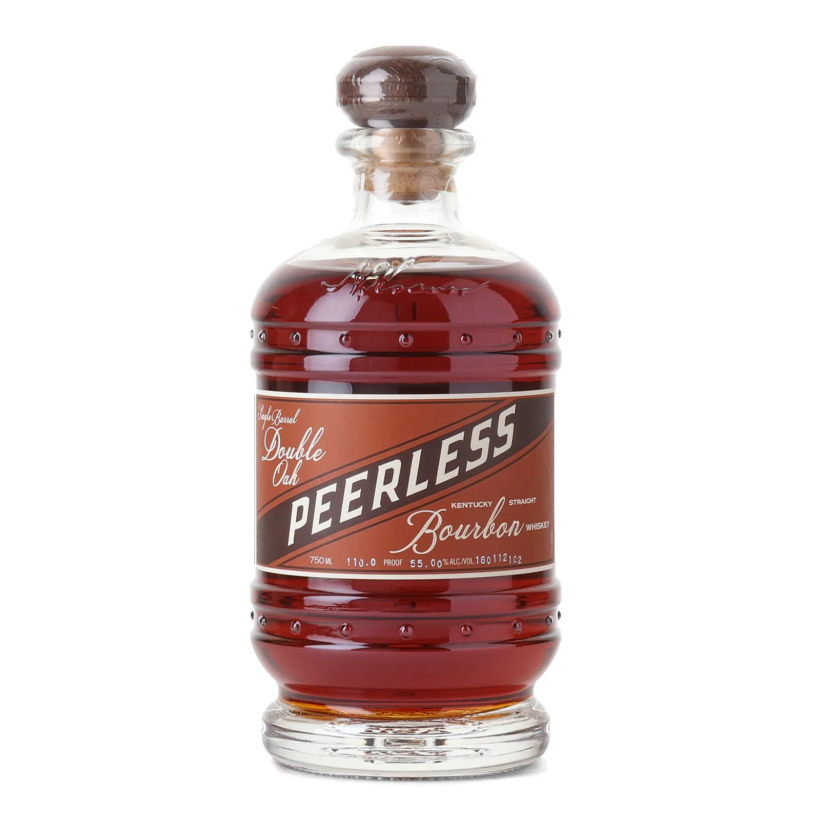 Peerless Double Oak 'The Global Ambassador' Private Barrel Selection, Oak Cask, Cask #180112102, 55% whisky bottle