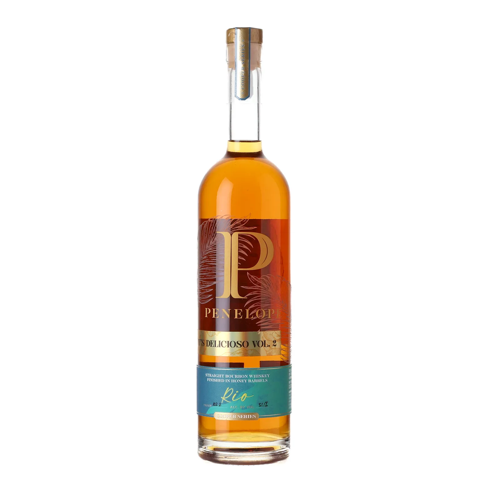 Penelope Cooper Series Rio It's Delicioso Vol. 2, Brazilian Oak & Honey Cask, Nestor Liquor, 51.1% whisky bottle