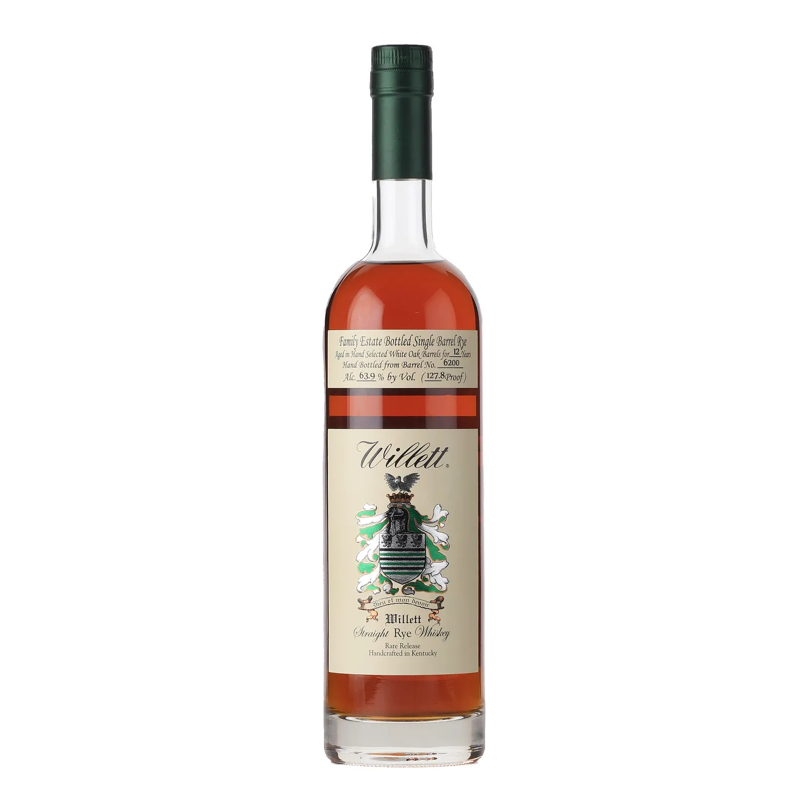 Willett The Estate Tour 12 Year Old, White Oak Cask, Cask #6200, 63.9% whisky bottle