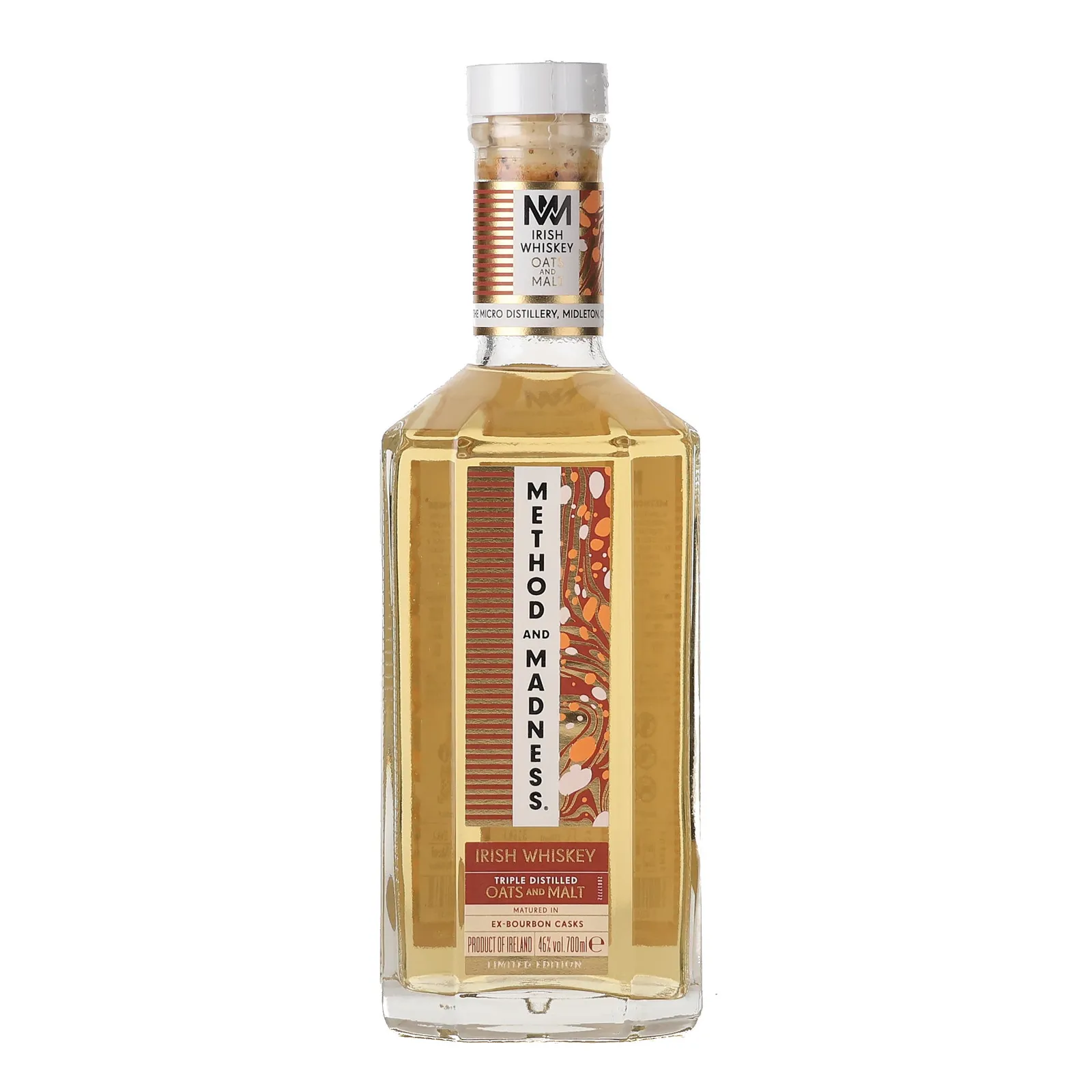 Method & Madness Oats & Malt, Bourbon Cask, 46% whisky bottle