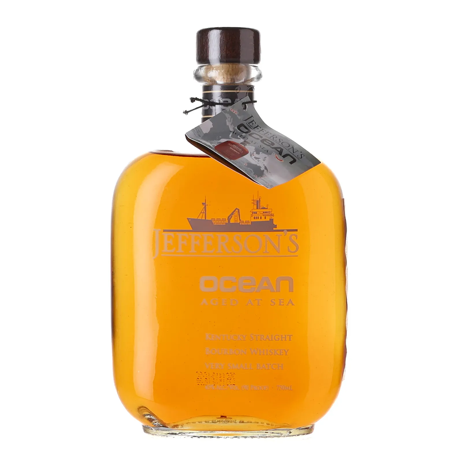 Jefferson's Ocean Aged At Sea, Voyage No. 3, 2014, 45% whisky bottle