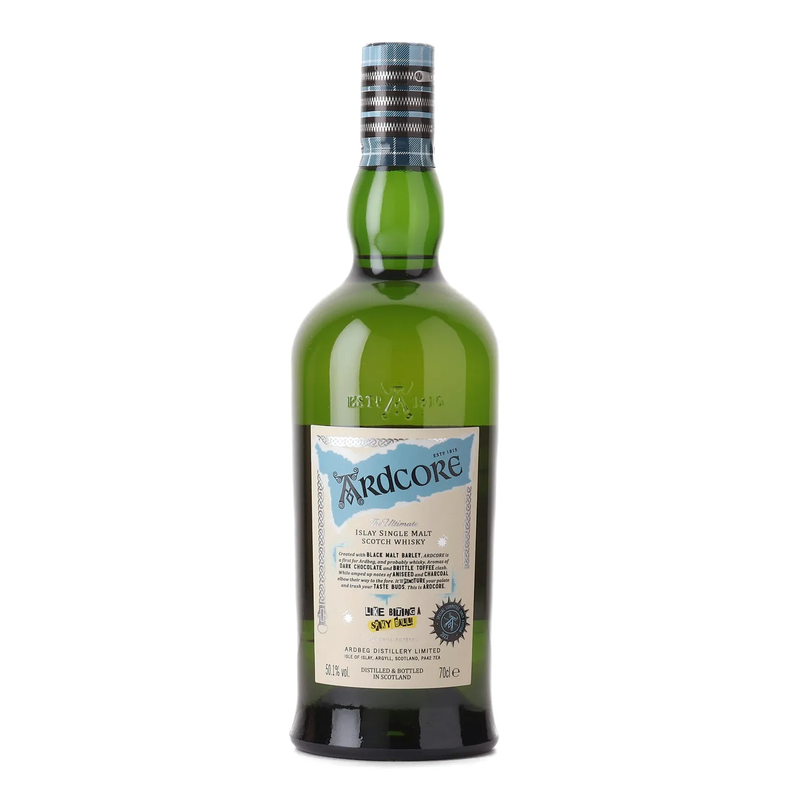 Ardbeg Ardcore Committee Release, Oak Cask, 2022, 50.1% whisky bottle