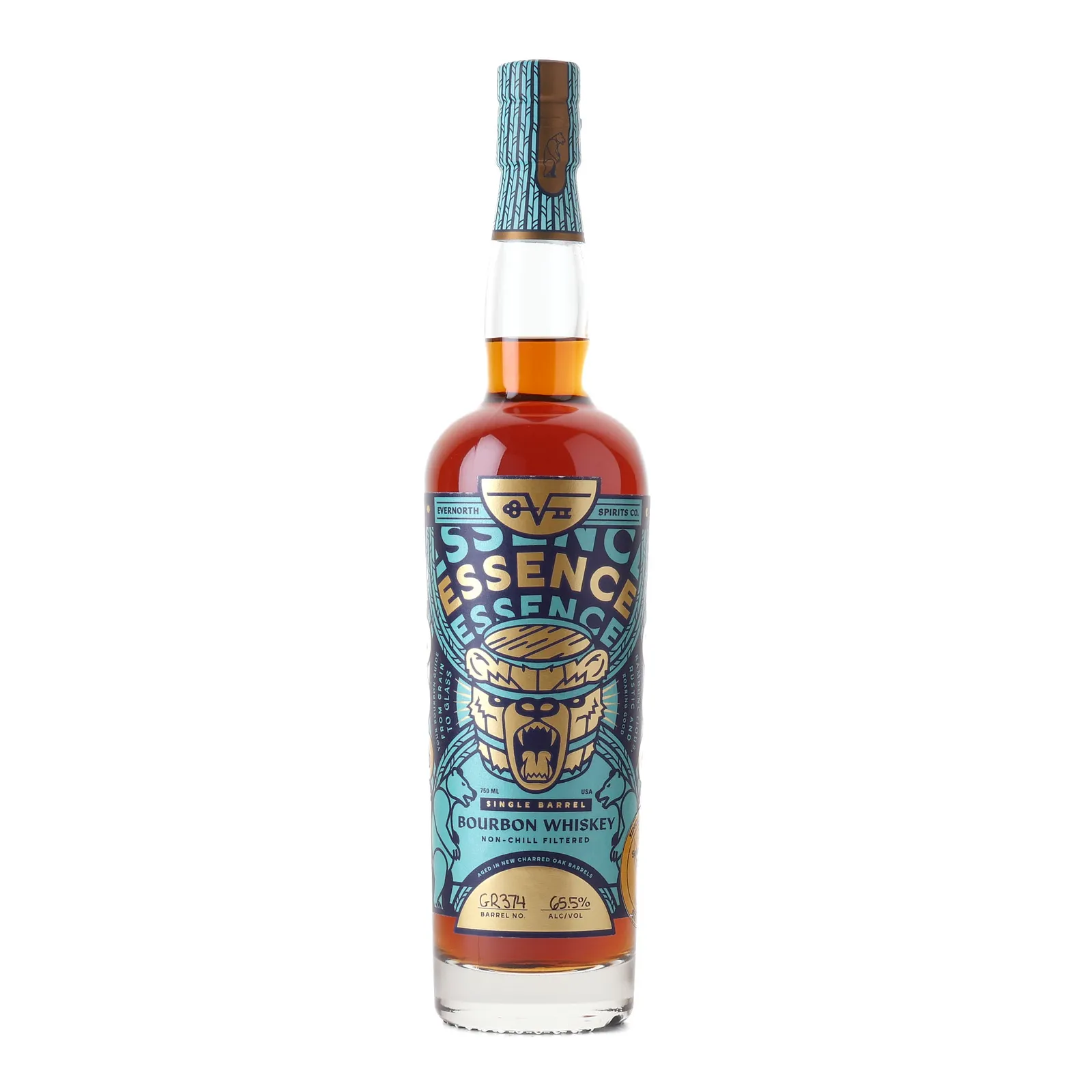 Evernorth Spirits Essence Drums & Drams Private Barrel Selection 6 Year Old, New Charred Oak Cask, Cask #GR374, 2024, 65.5% whisky bottle