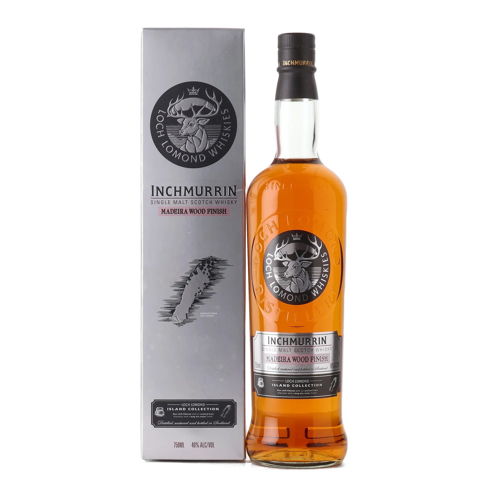 Loch Lomond Inchmurrin Madeira Wood Finish, Madeira Cask, 46% whisky bottle