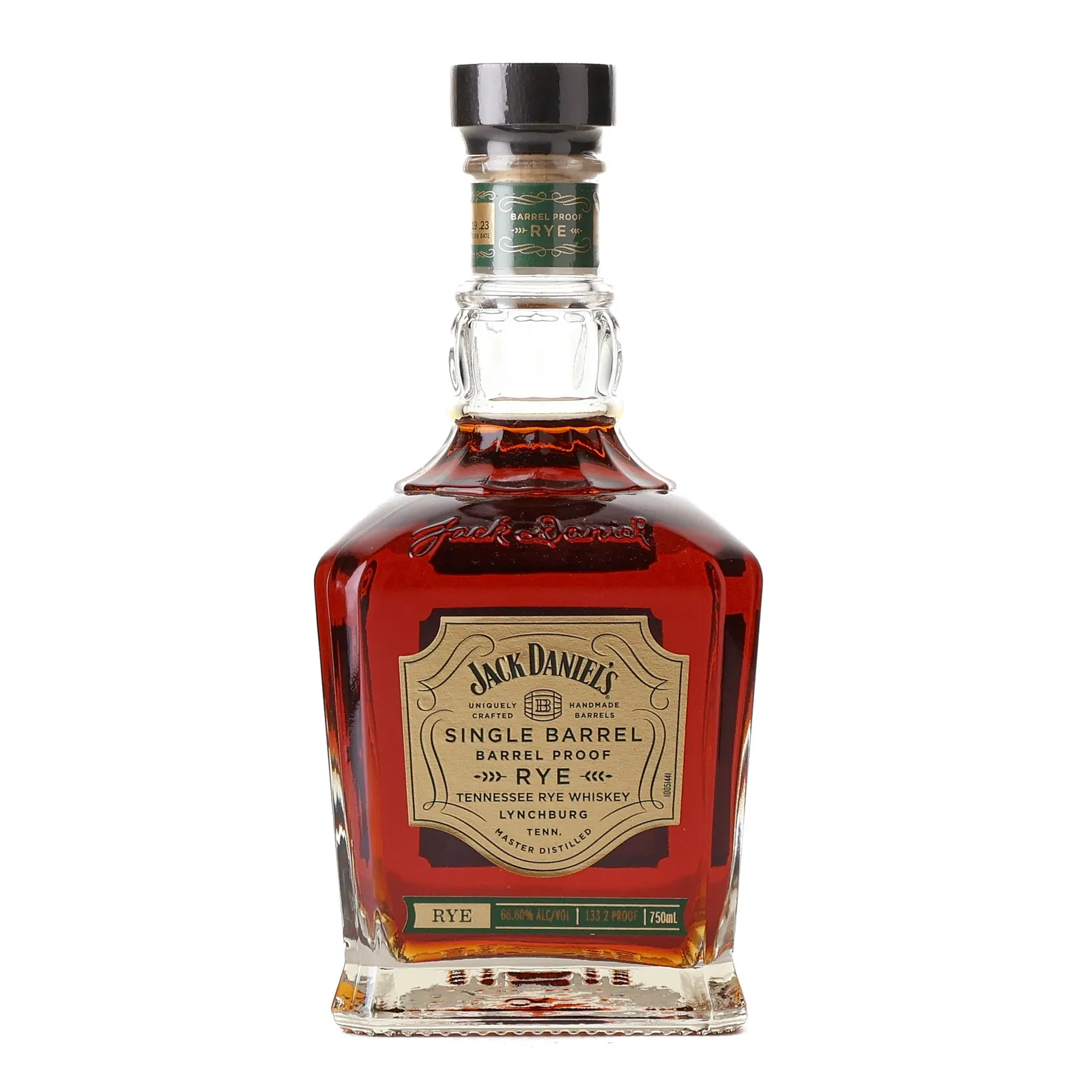Jack Daniel's Single Barrel Barrel Proof Rye, American Oak Cask, Cask #23-04048, 2023, 66.6% whisky bottle