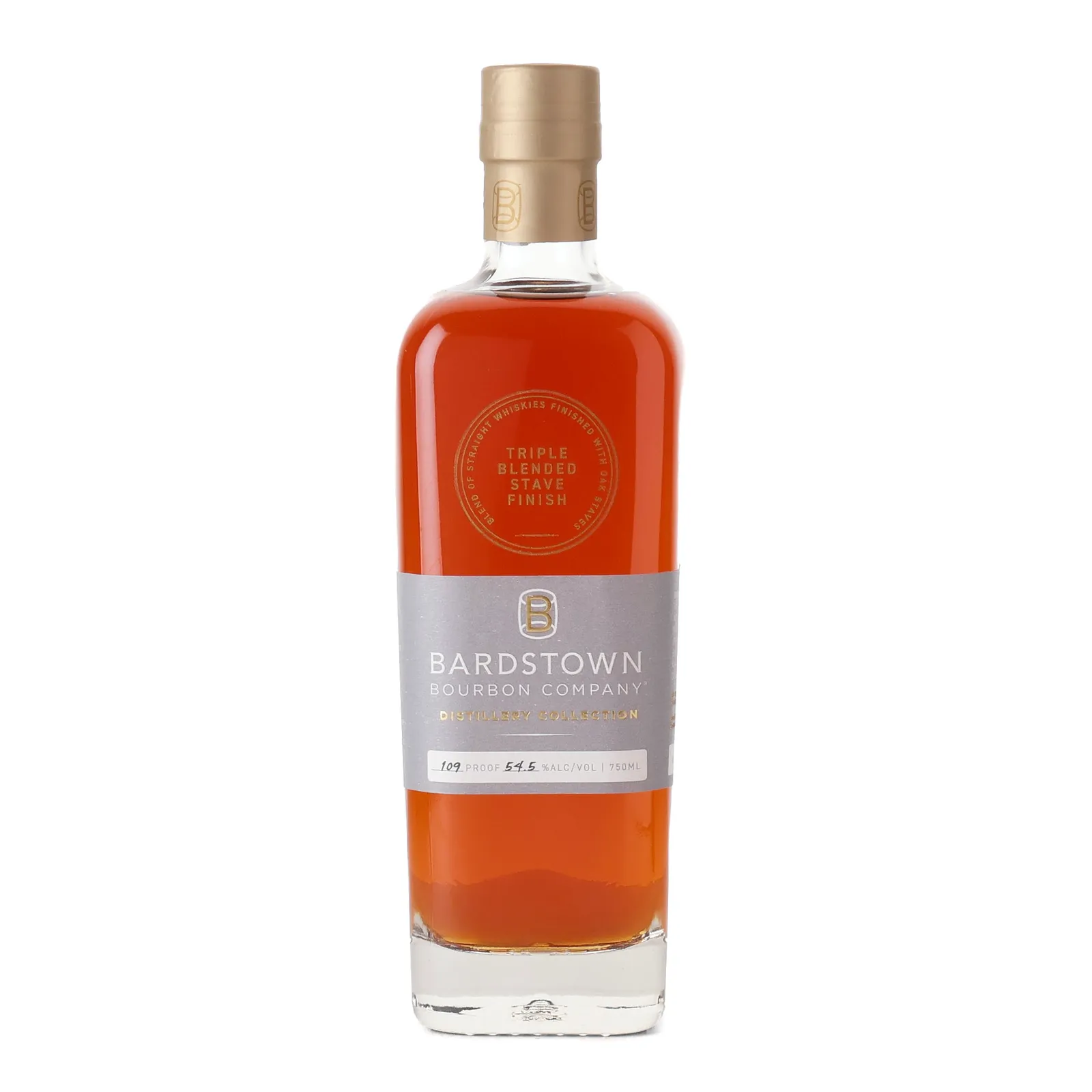 Bardstown Bourbon Company Distillery Collection: Triple Blended Stave Finish, 54.5% whisky bottle
