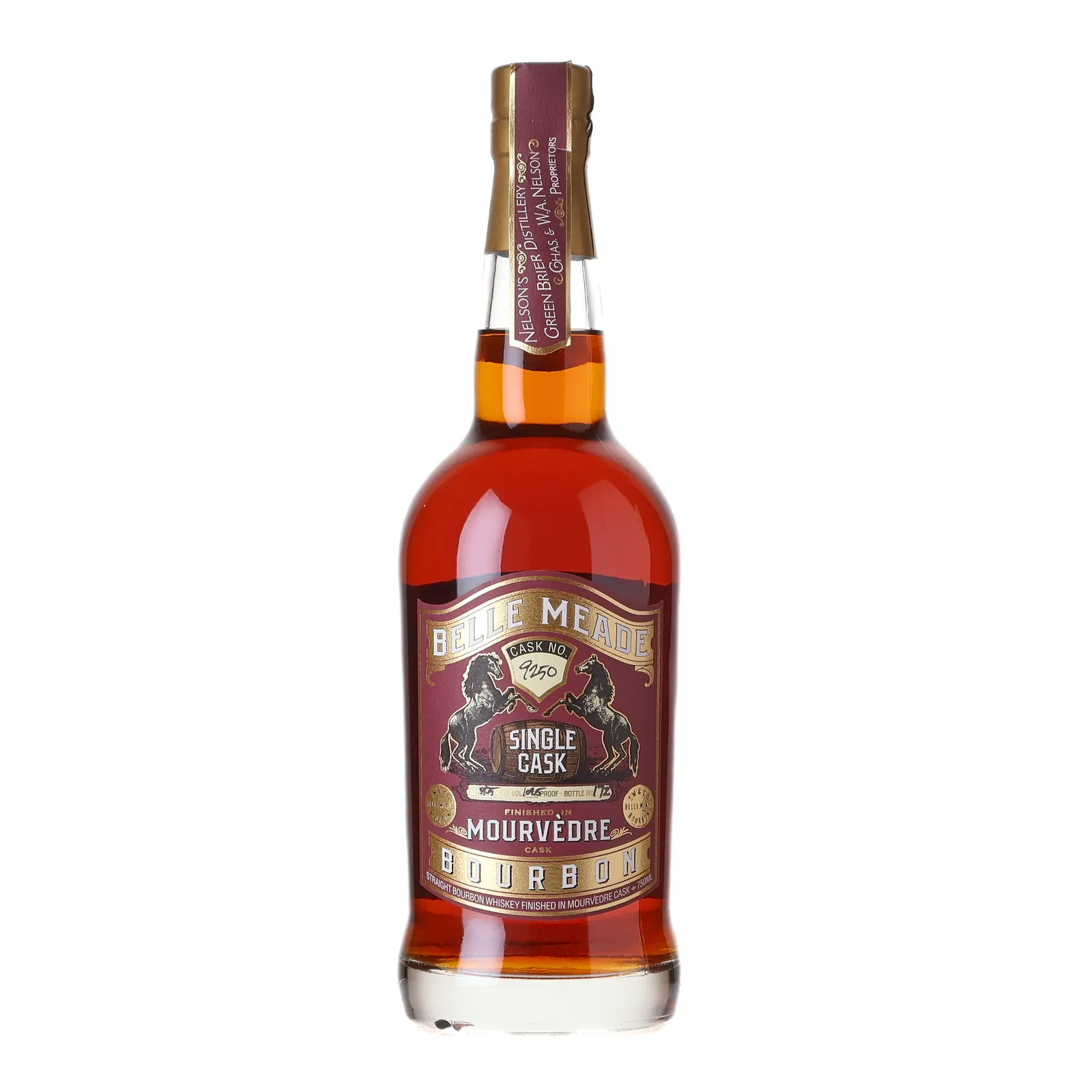 Belle Meade Mourvedre Cask, Mourvèdre Wine Cask, 2020, 54.8% whisky bottle