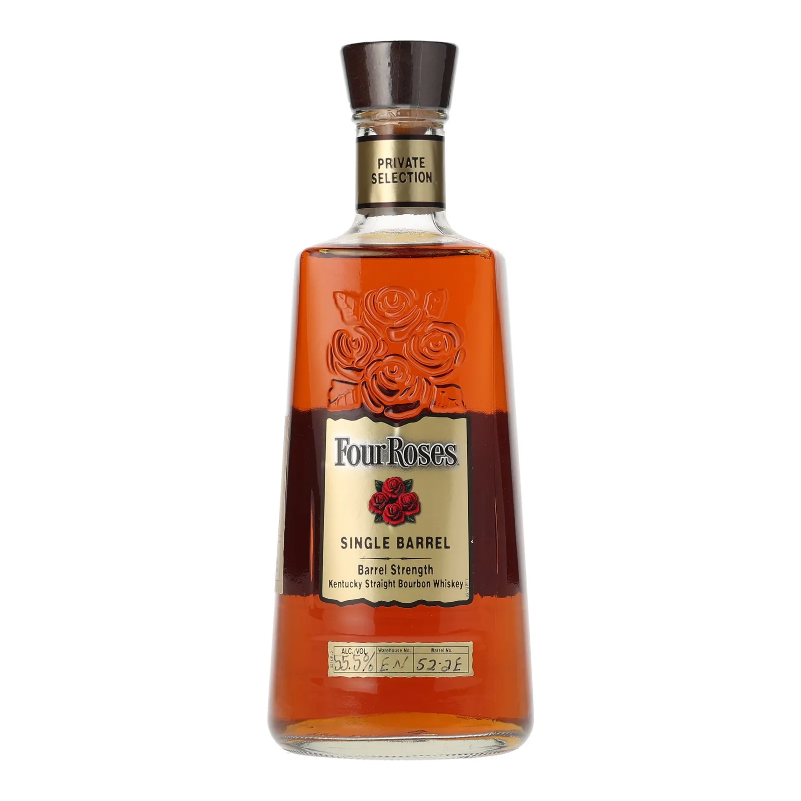 Four Roses Barrel Strength OESK 'Spec's' Private Barrel Selection, New Charred Oak Cask, Cask #52-3E, 2015, 55.5% whisky bottle