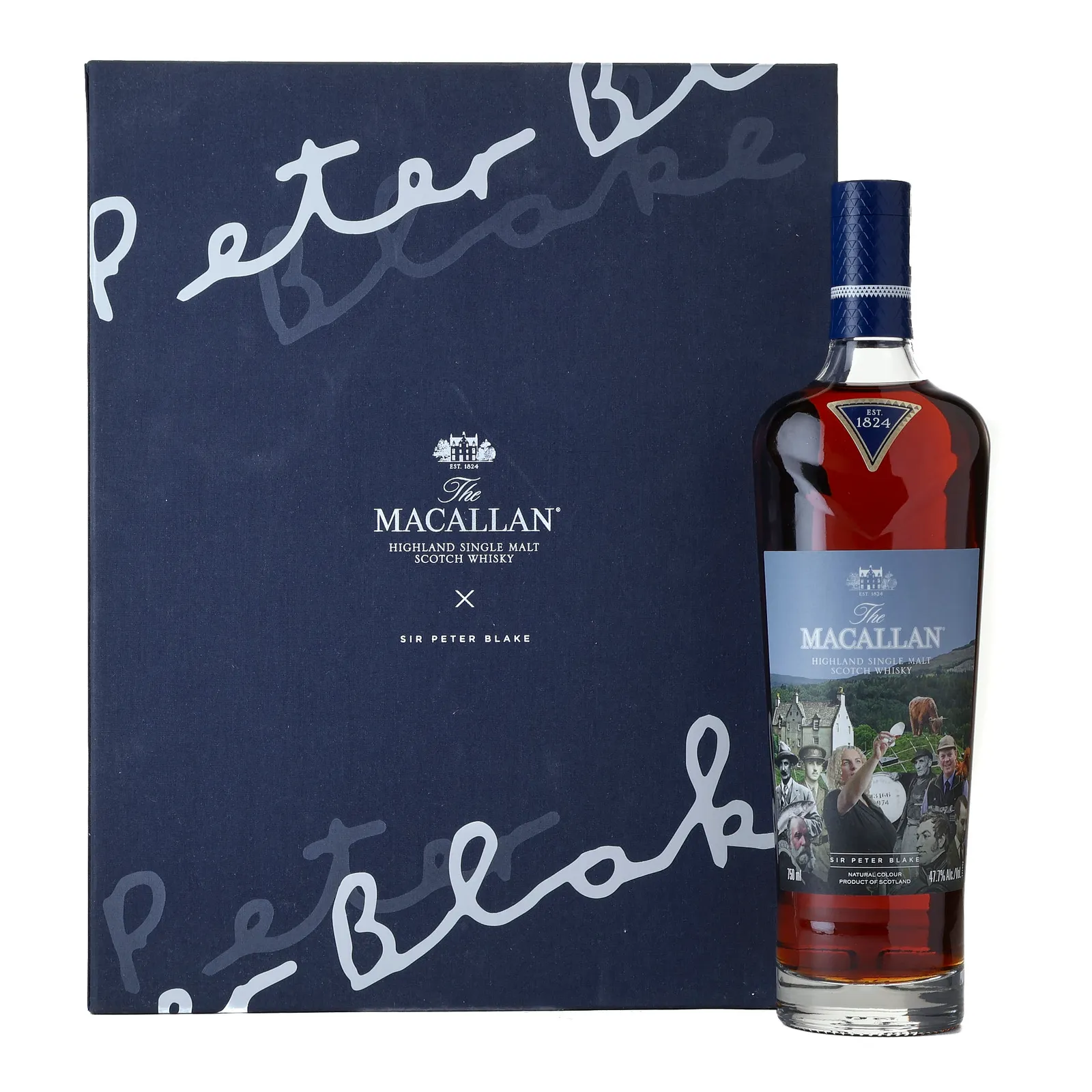 Macallan Sir Peter Blake, Sherry Cask, 2021, 47.7% whisky bottle