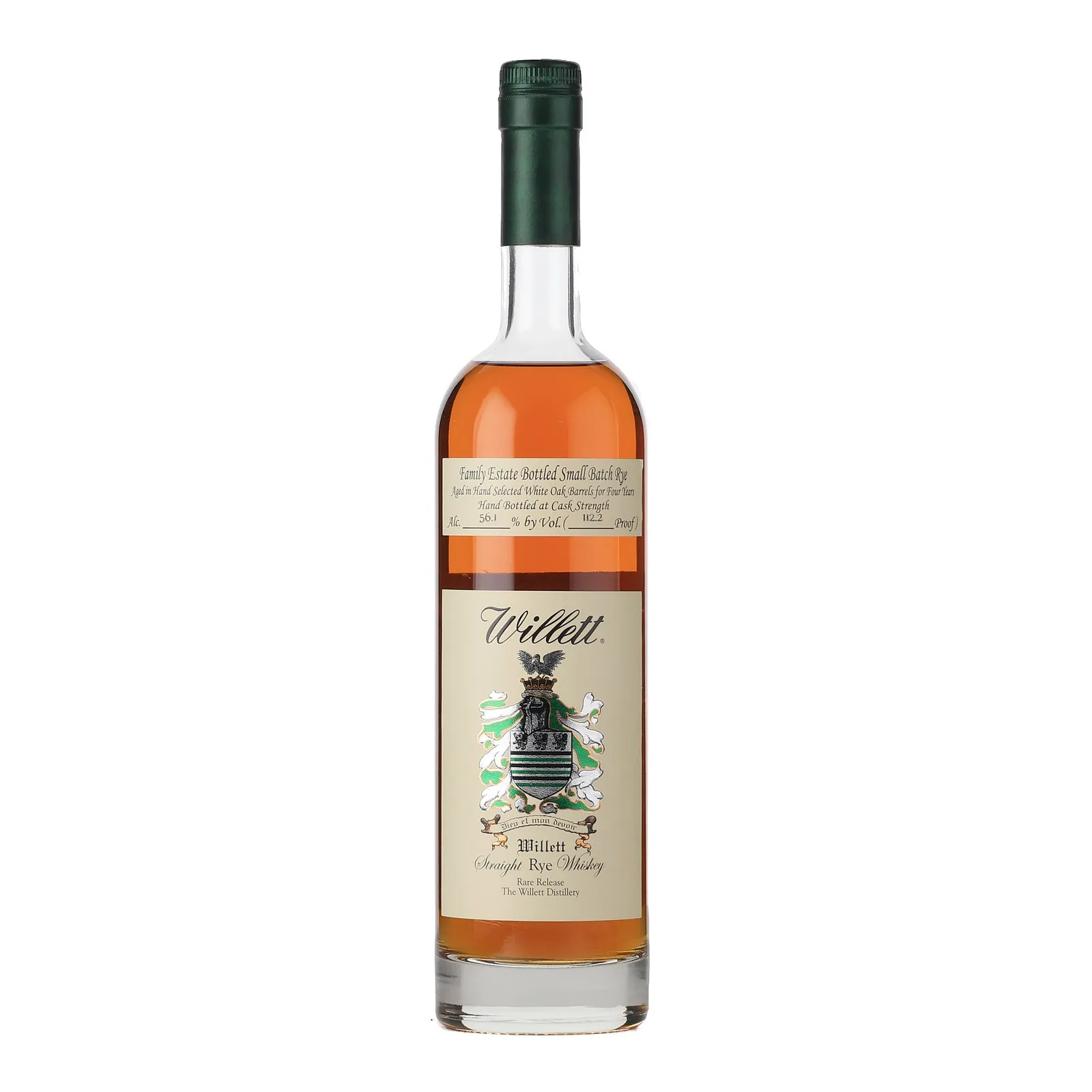 Willett Family Estate Small Batch No. Rye 4 Year Old, 56.1% whisky bottle