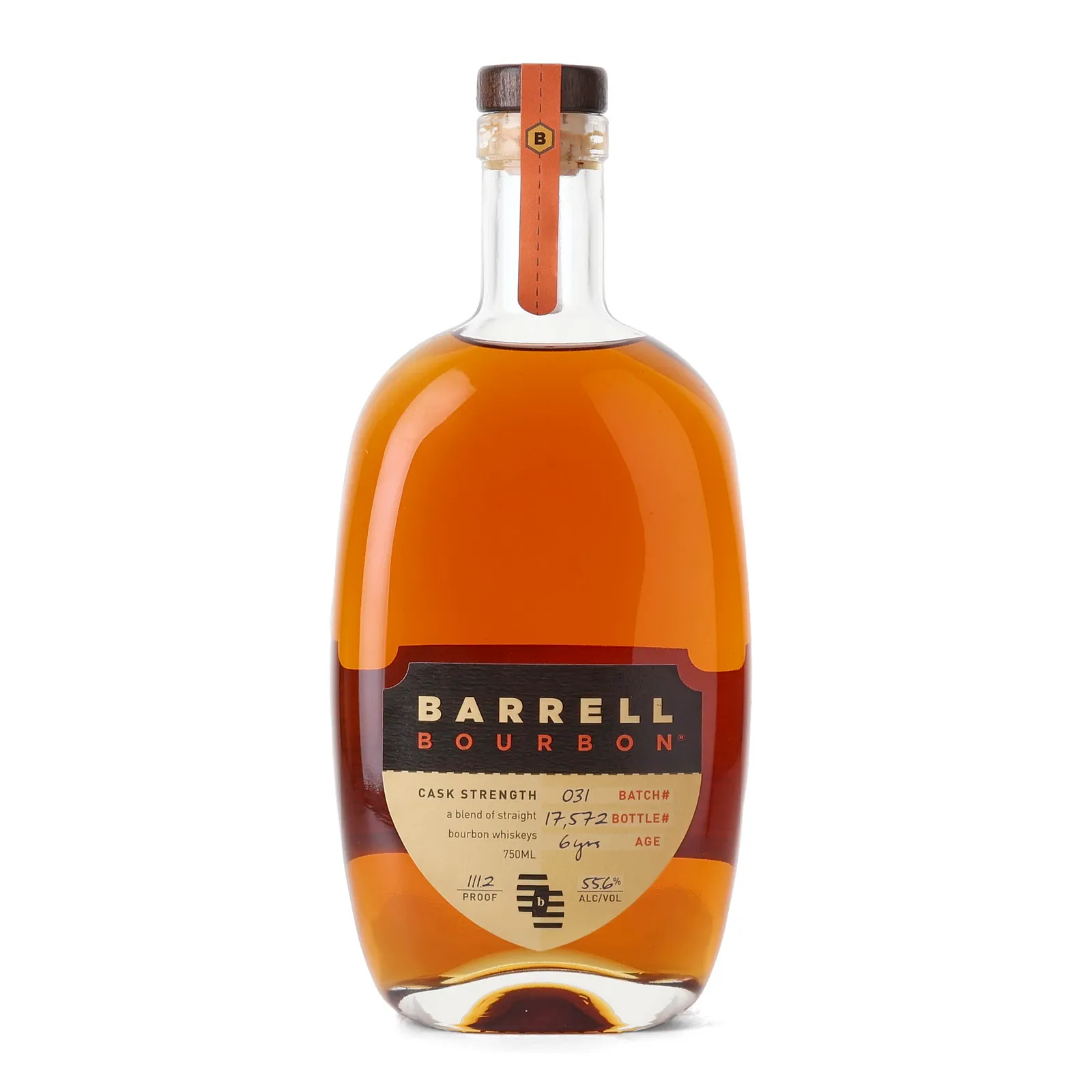 Barrell Craft Spirits Cask Strength 6 Year Old, Batch No. 031, 55.6% whisky bottle