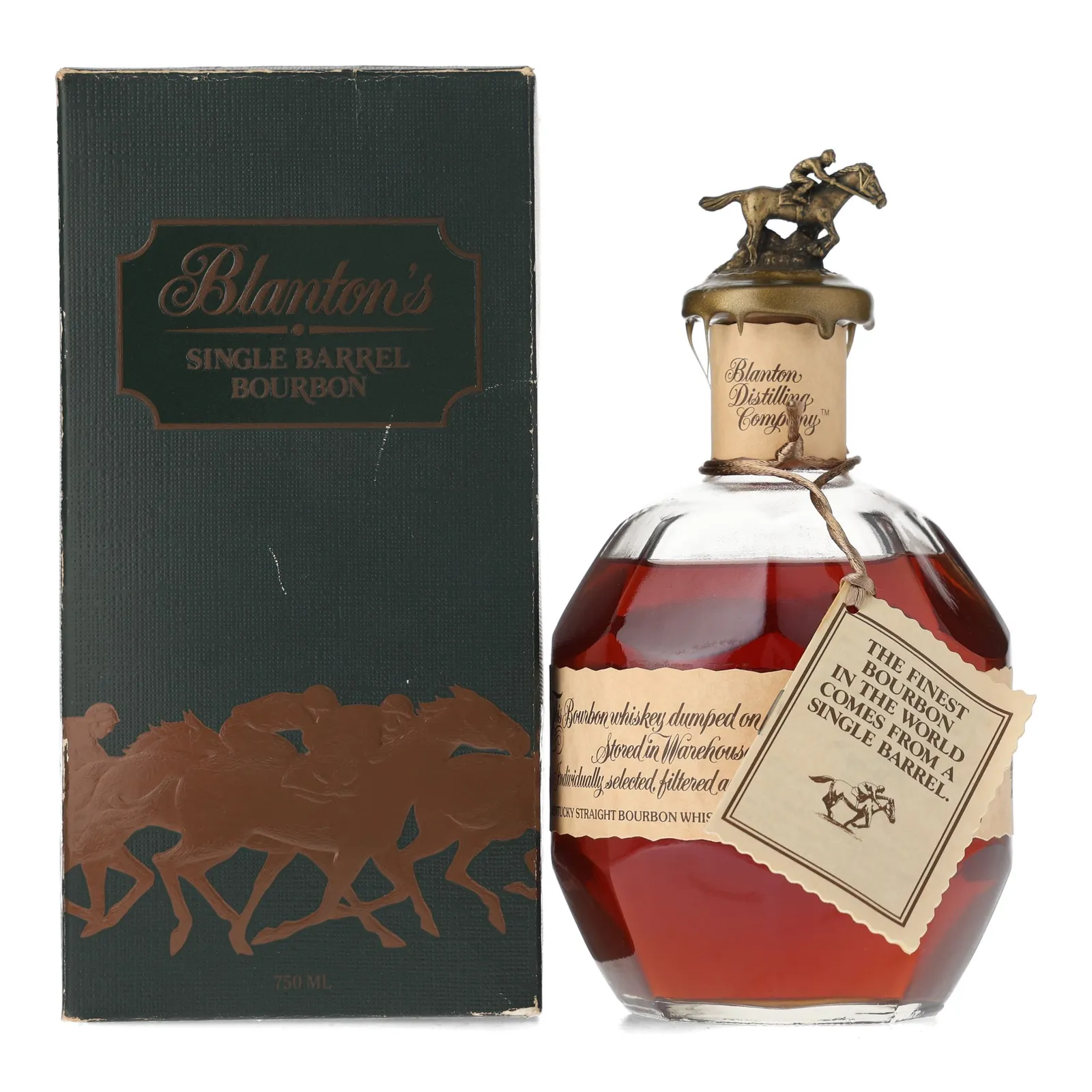 Blanton's Single Barrel Bourbon, Cask #248, 1990, 46.5% whisky bottle