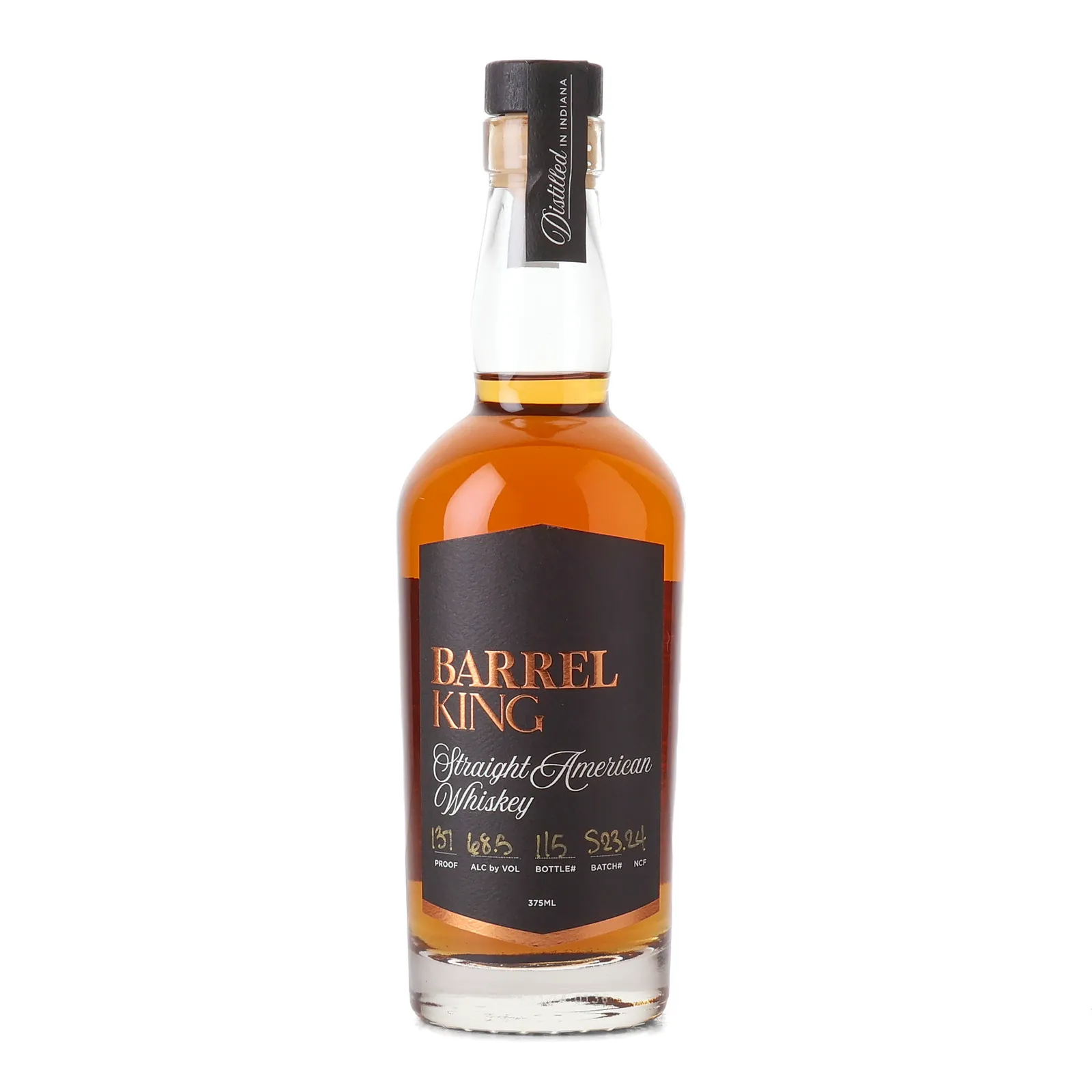 Barrel King Straight American Whiskey, Batch No. S23.24, Old Road Craft Spirits, 68.5% whisky bottle