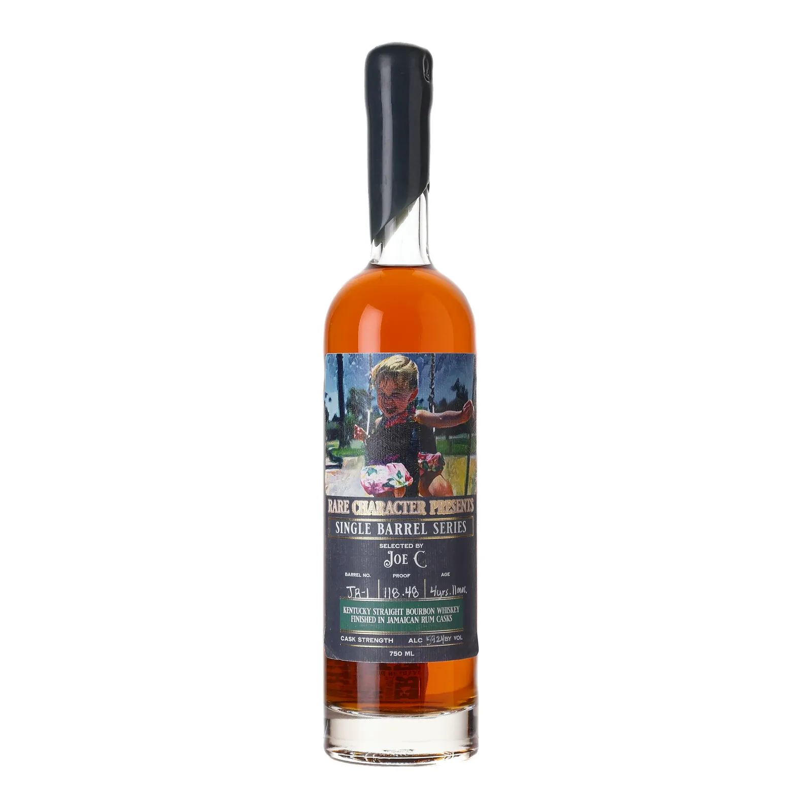 Rare Character Single Barrel Series 4 Year Old, Jamaican Rum Cask, Cask #JR-1, Rare Character, 59.24% whisky bottle