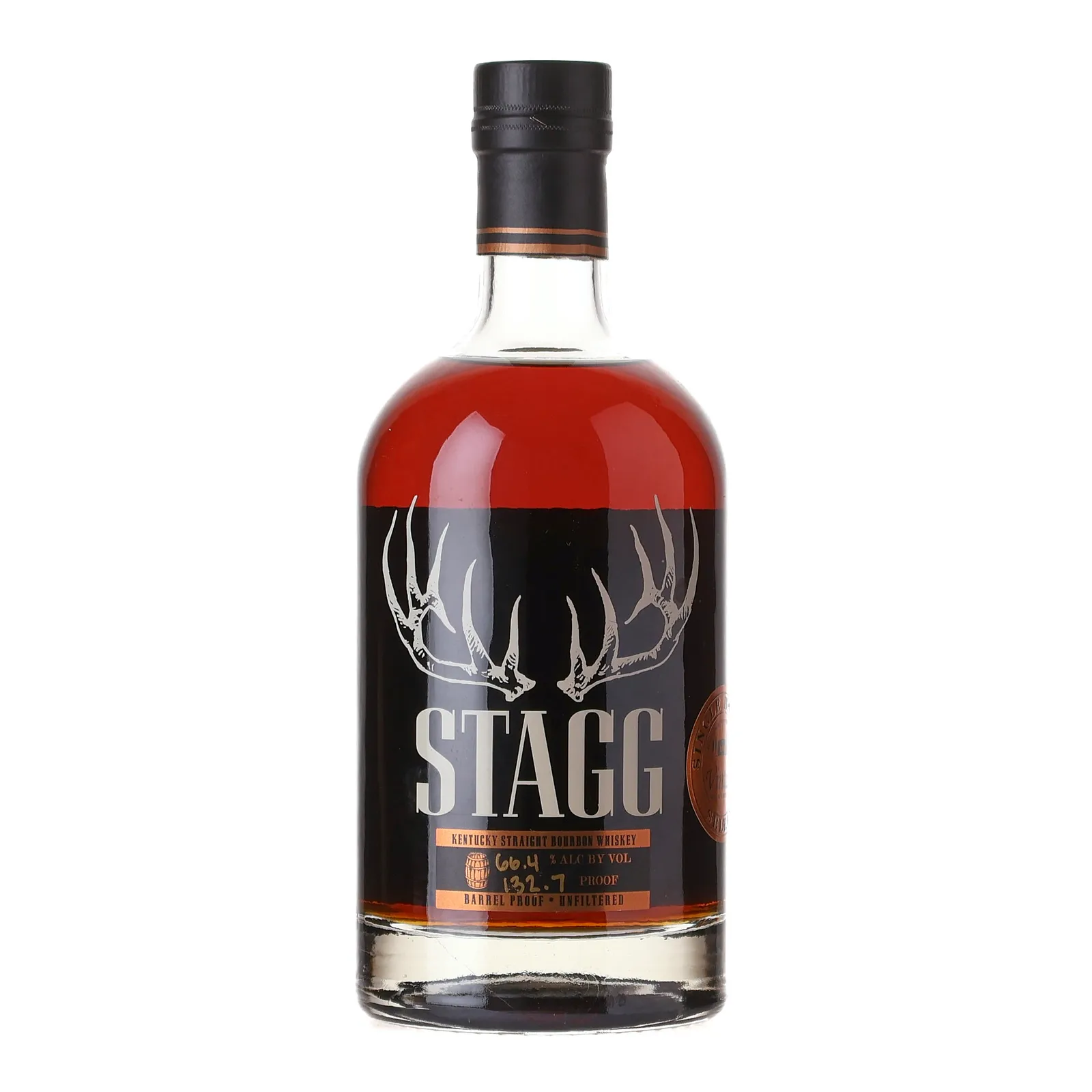 Stagg Barrel Proof Bourbon 'Vintage Wine' Private Barrel Selection (2022), 66.3% whisky bottle