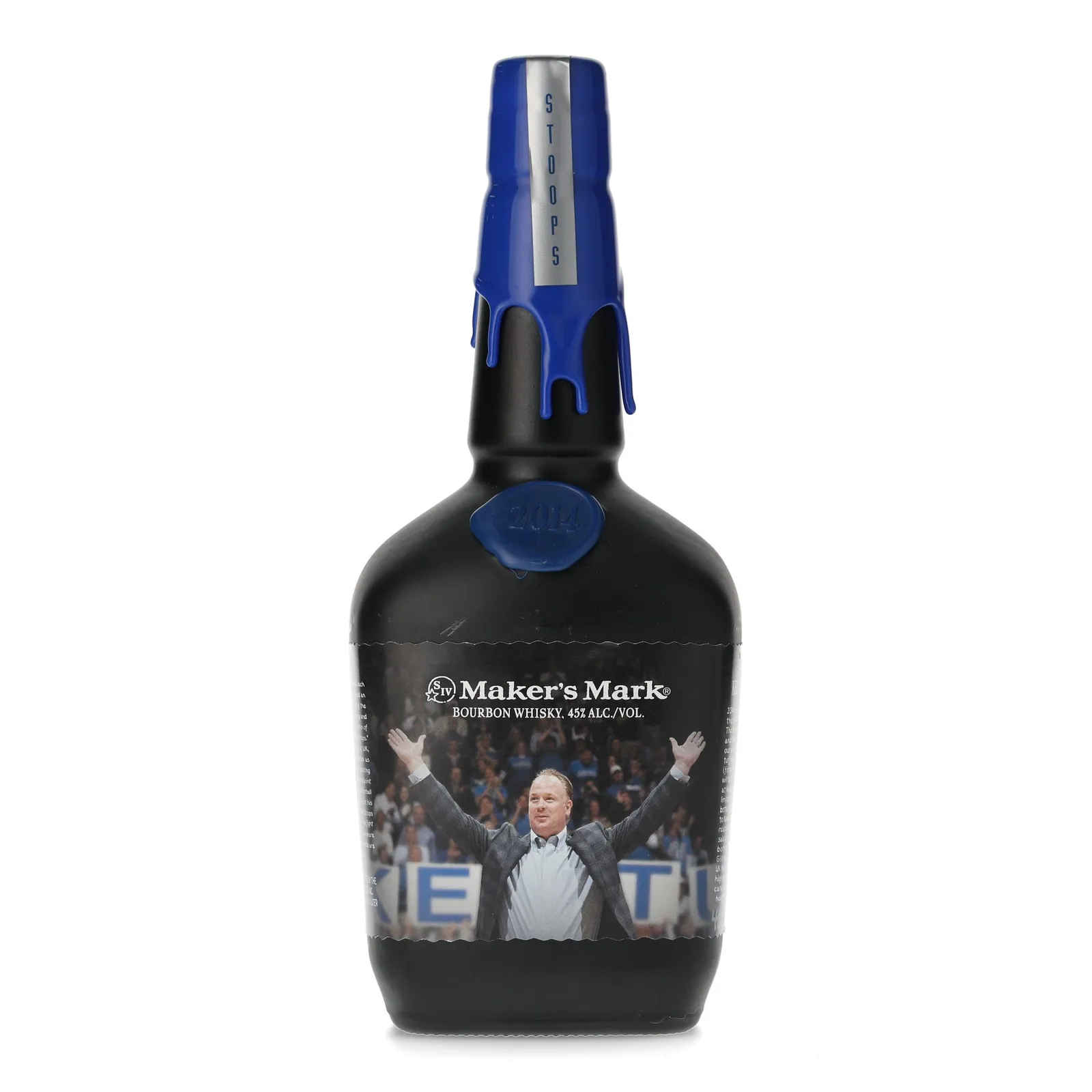 Maker's Mark 'Stoops' Keeneland Commemorative, New American Charred Oak Cask, 2014, 45% whisky bottle