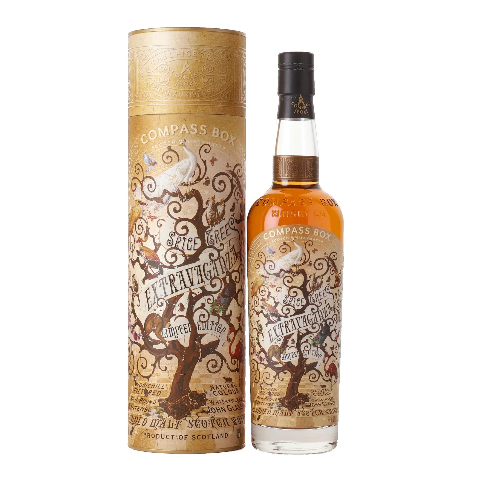 Compass Box Spice Tree Extravaganza Limited Edition, Sherry Cask, 2016, 46% whisky bottle