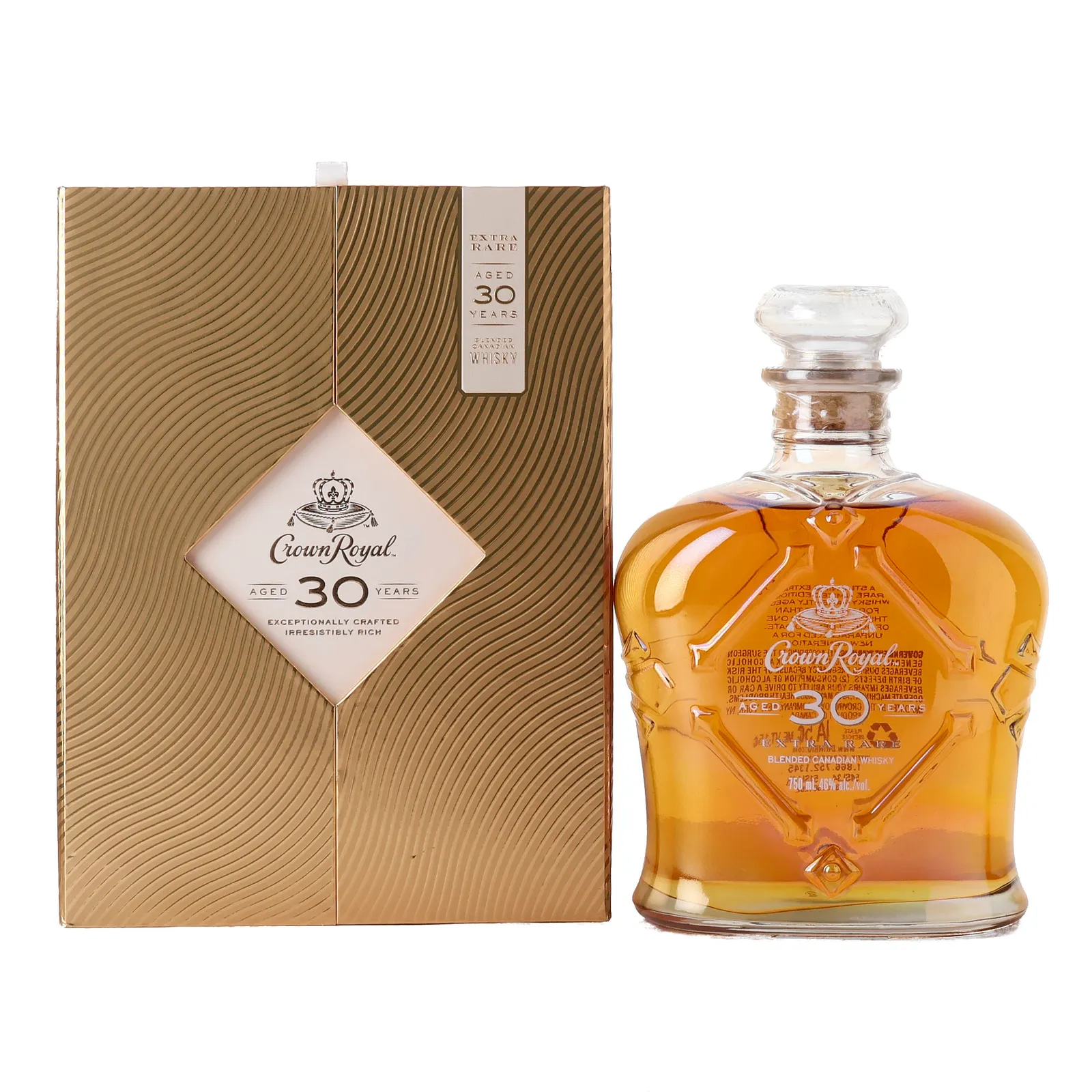 Crown Royal Extra Rare 30 Year Old, 2023, 46% whisky bottle