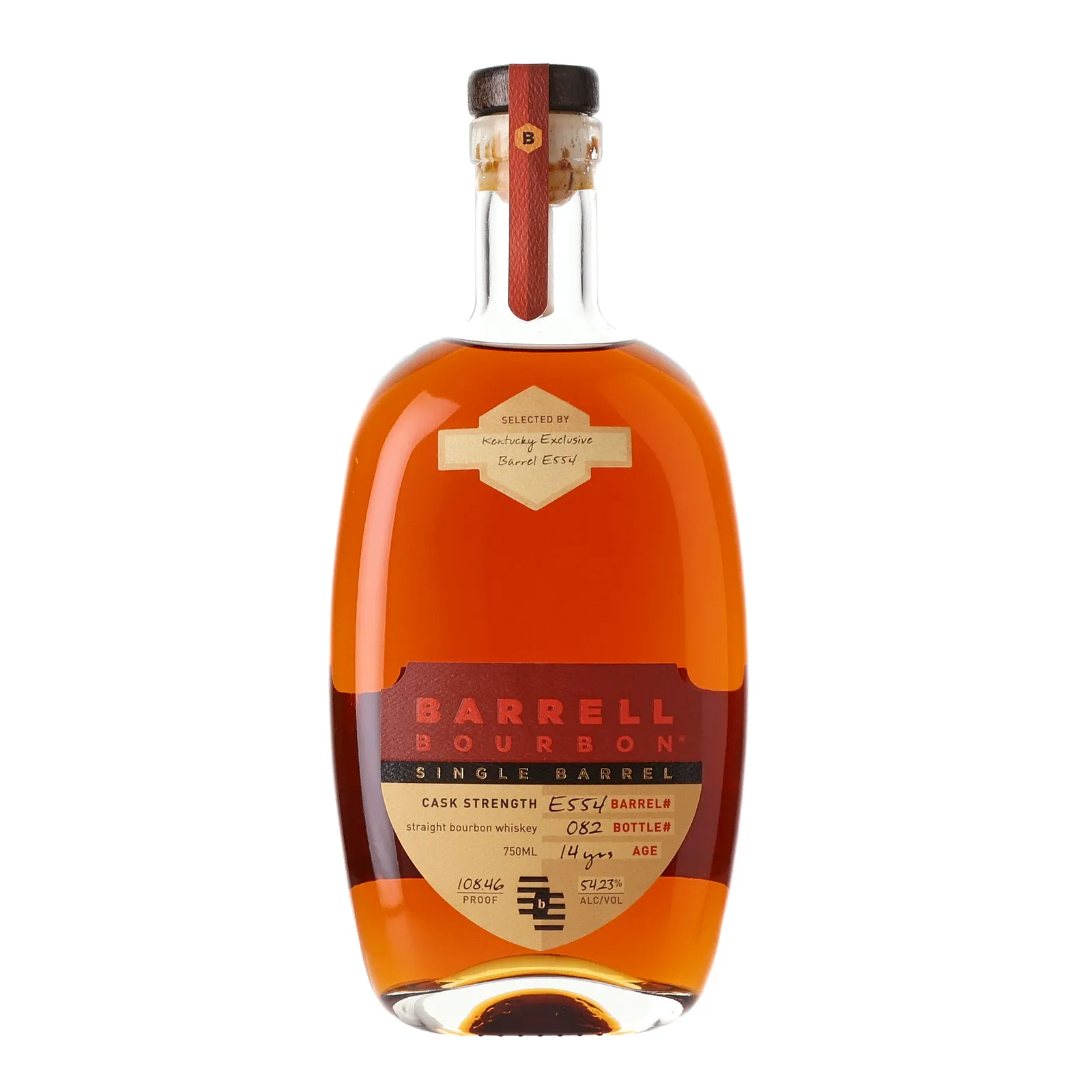 Barrell Craft Spirits Kentucky Exclusive Private Barrel Selection 14 Year Old, Cask #E554, Barrell Craft Spirits, 54.23% whisky bottle