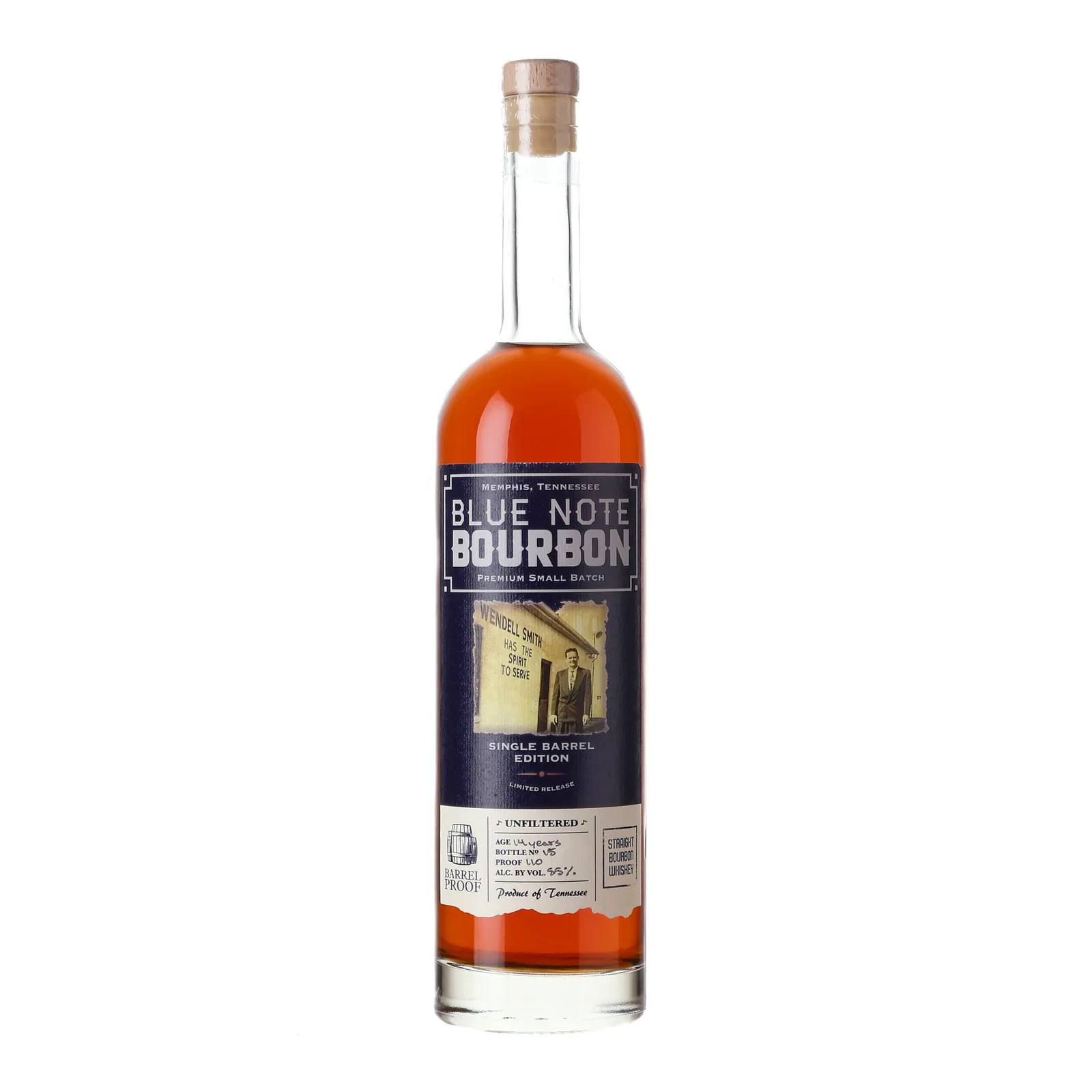 Blue Note Single Barrel Edition 14 Year Old, Bourbon Cask, 55% whisky bottle