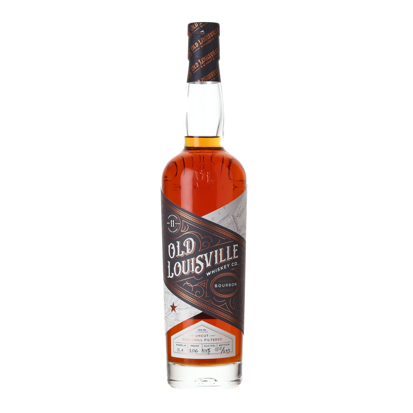 Old Louisville 11 Year Old, Cask #OL-4, 2013, Old Louisville Whiskey Co., 53% whisky bottle