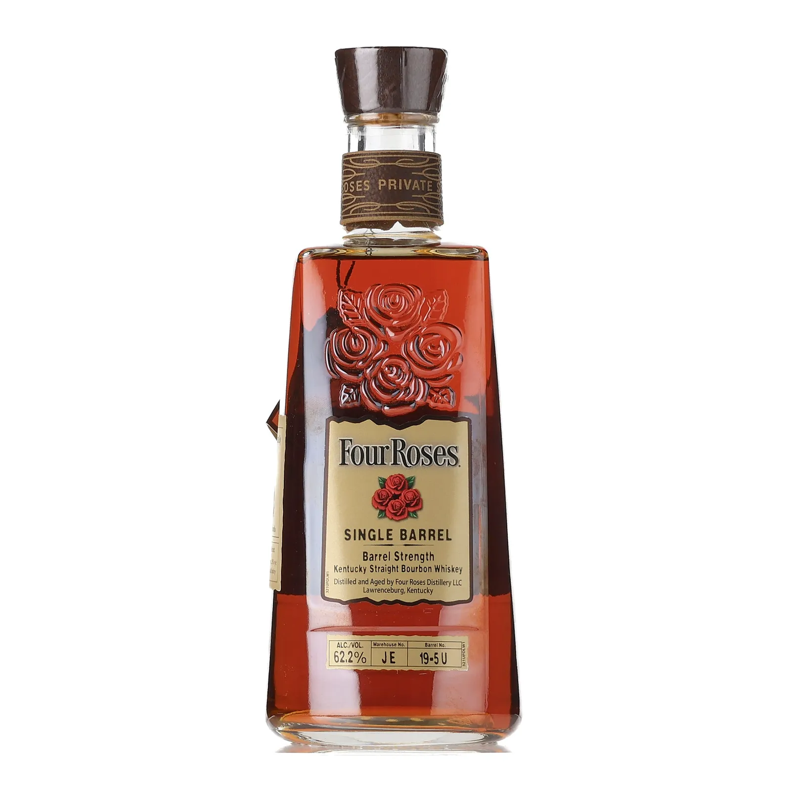 Four Roses Single Barrel Private Selection OESQ 9 Year Old, Cask #19-5 U, 62.2% whisky bottle