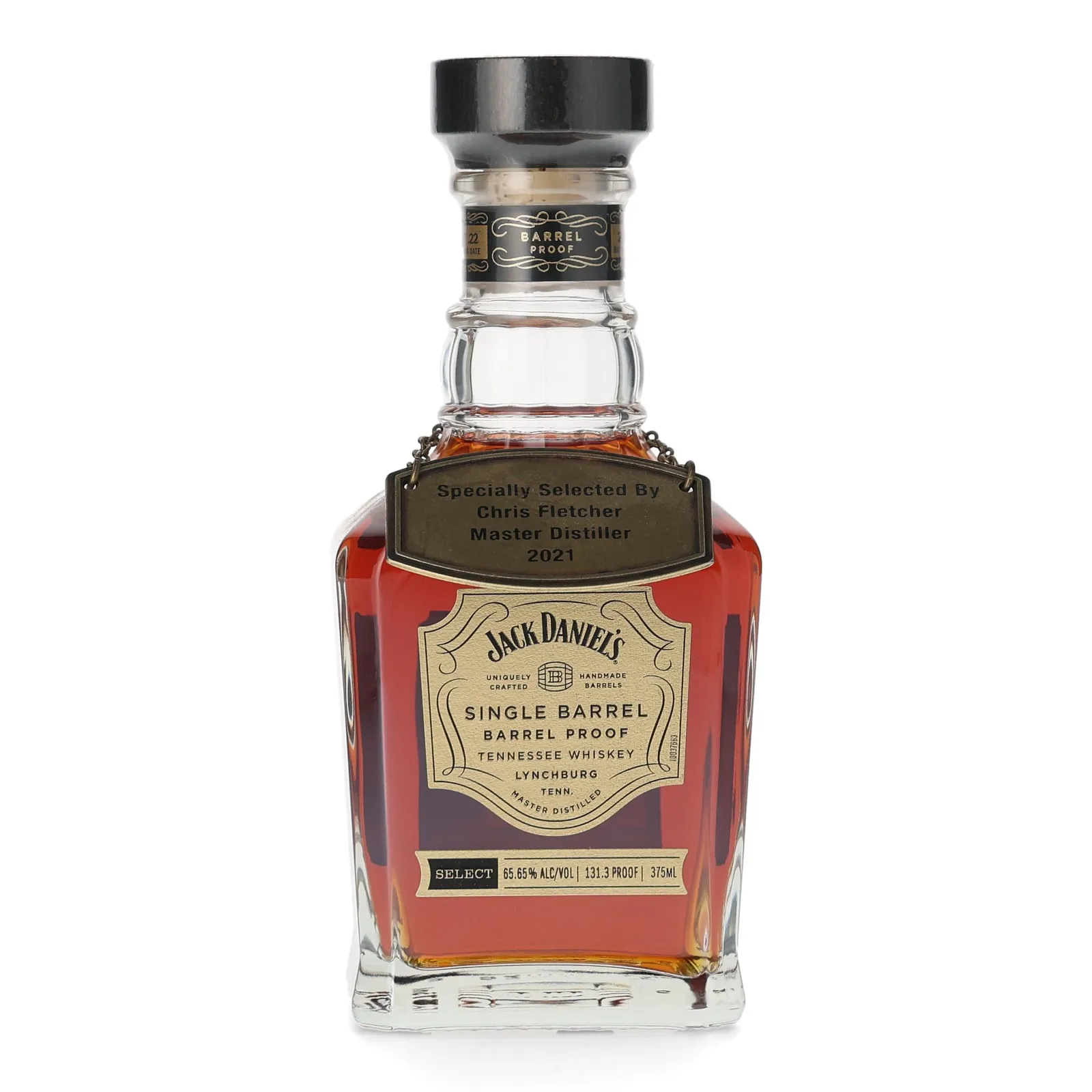 Jack Daniel's Single Barrel Barrel Proof Chris Fletcher Selection, 2022, 65.65% whisky bottle