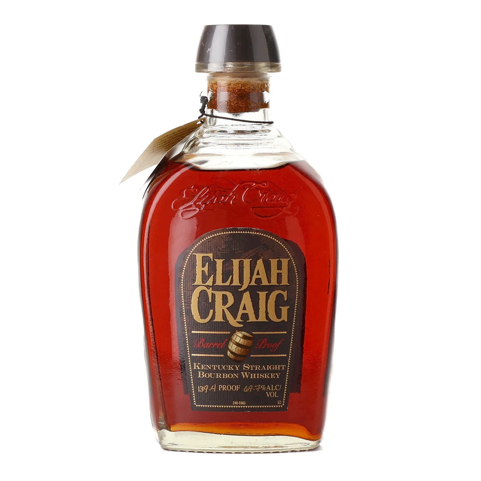 Elijah Craig Barrel Proof 12 Year Old, Batch No. B516, 2016, 69.7% whisky bottle