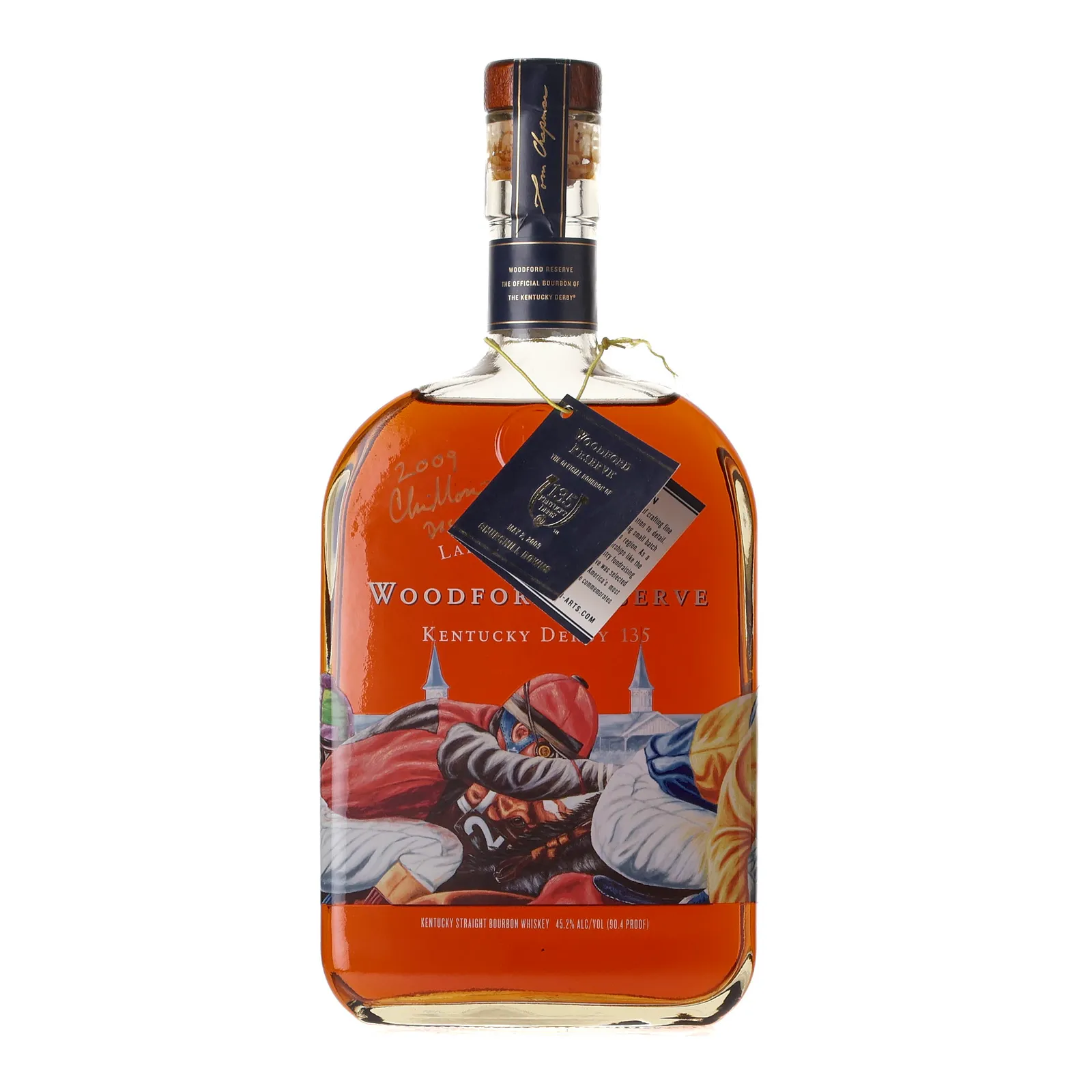 Woodford Reserve Kentucky Derby 135, 2009, 45.2% whisky bottle