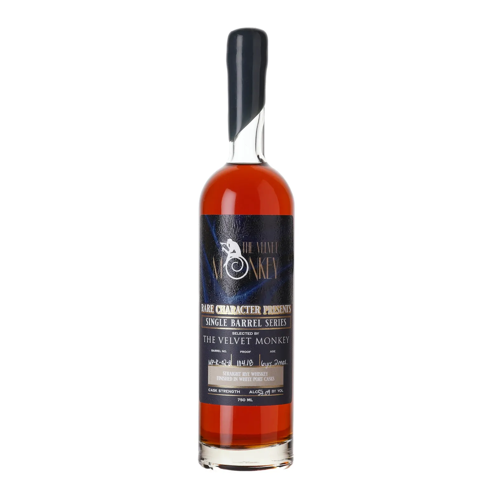 Rare Character Single Barrel Series White Port Cask Finish 6 Year Old, Rare Character, 57.09% whisky bottle
