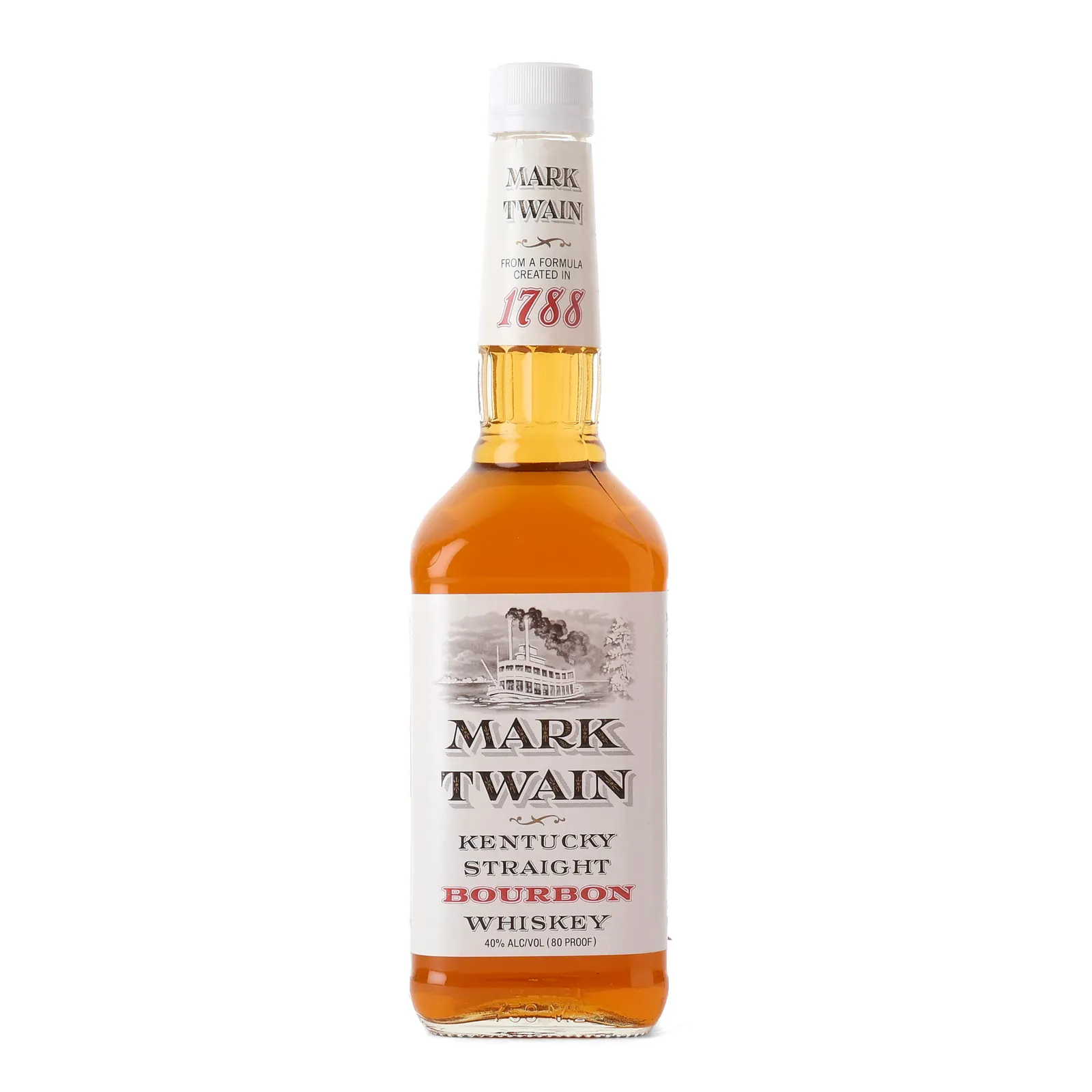 Mark Twain 12 Year Old, 40% whisky bottle