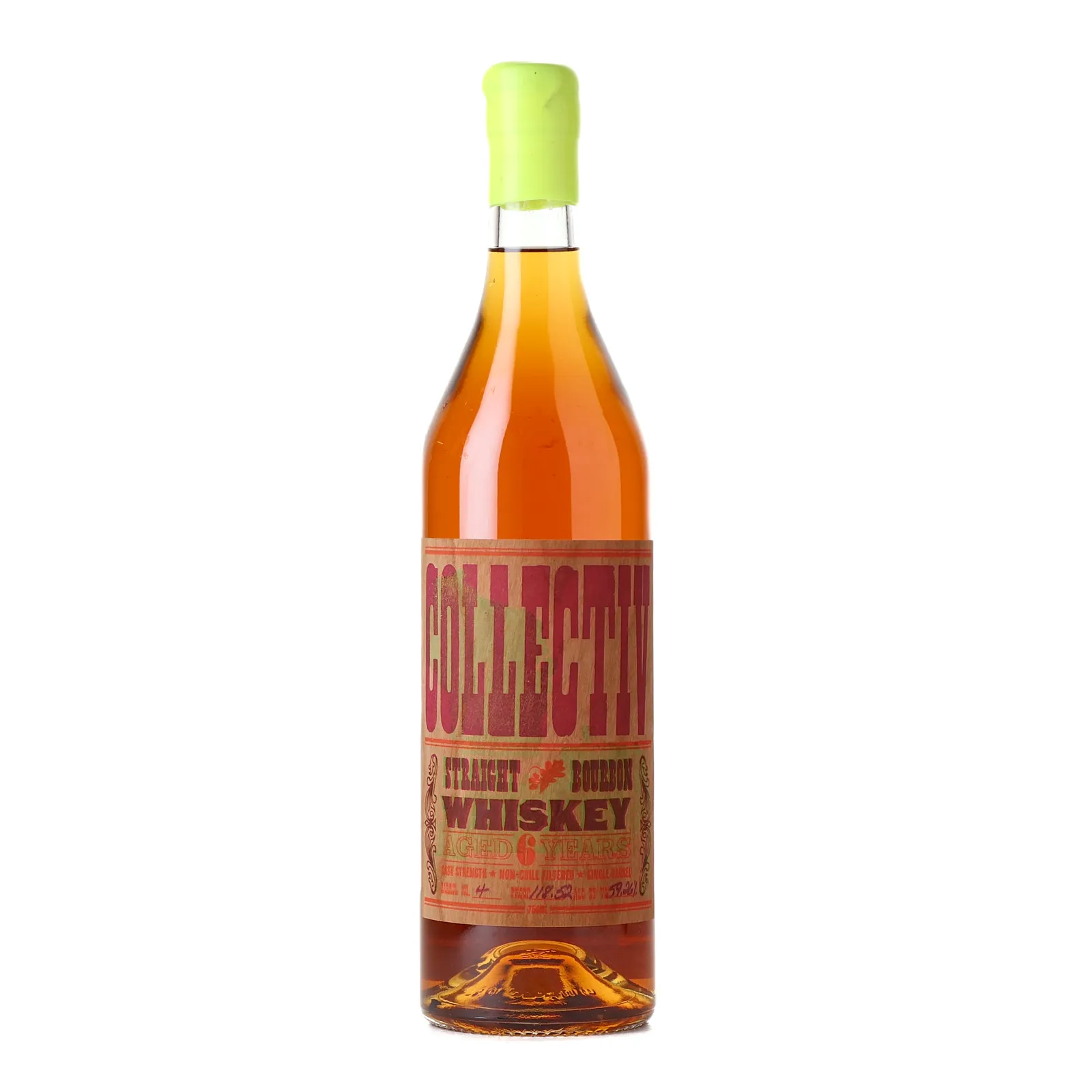 Collectiv 6 Year Old, Cask #4, WoodWork Collective, 59.3% whisky bottle