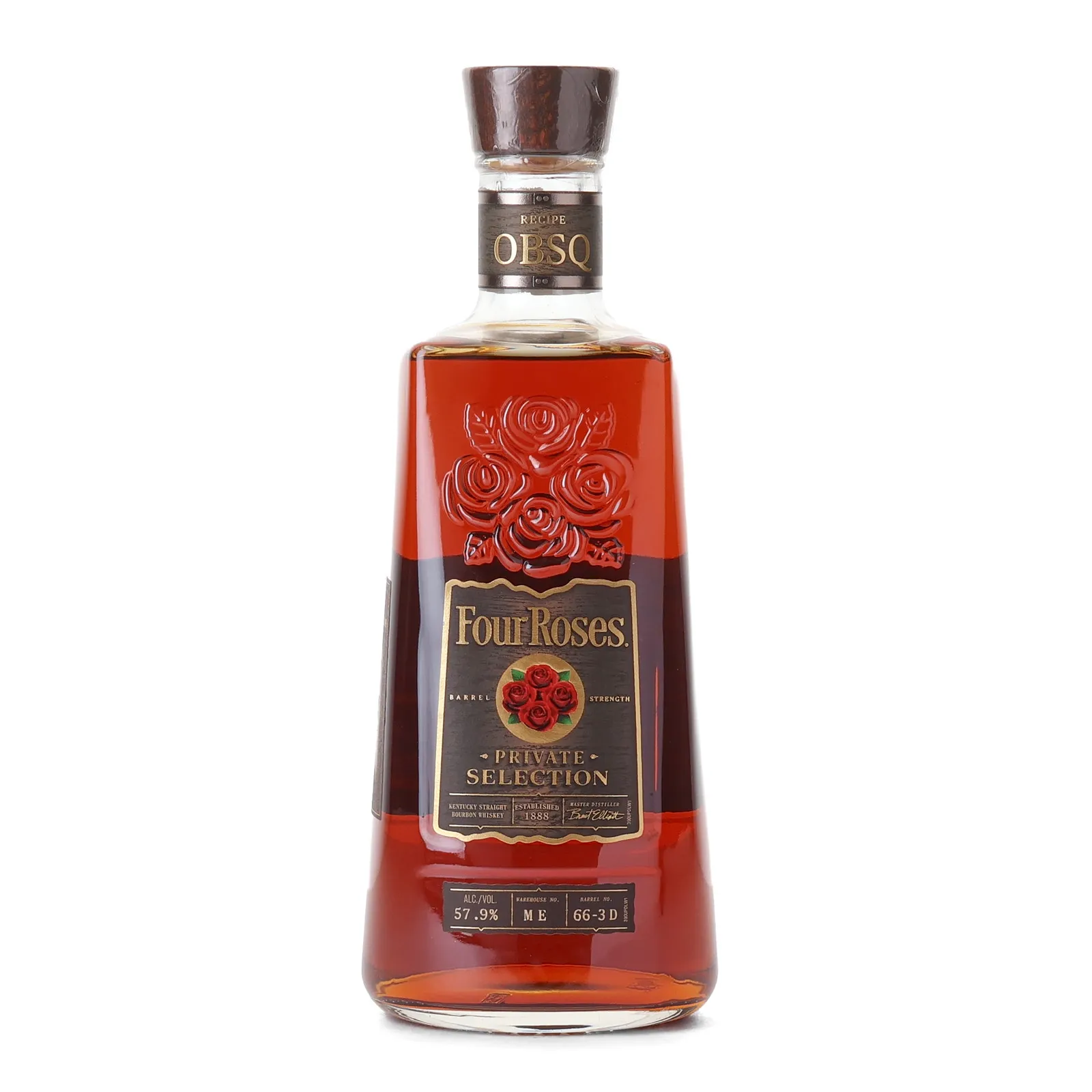 Four Roses Mother's Day Private Barrel Selection 14 Year Old, Cask #66-3D, 2026, 57.9% whisky bottle