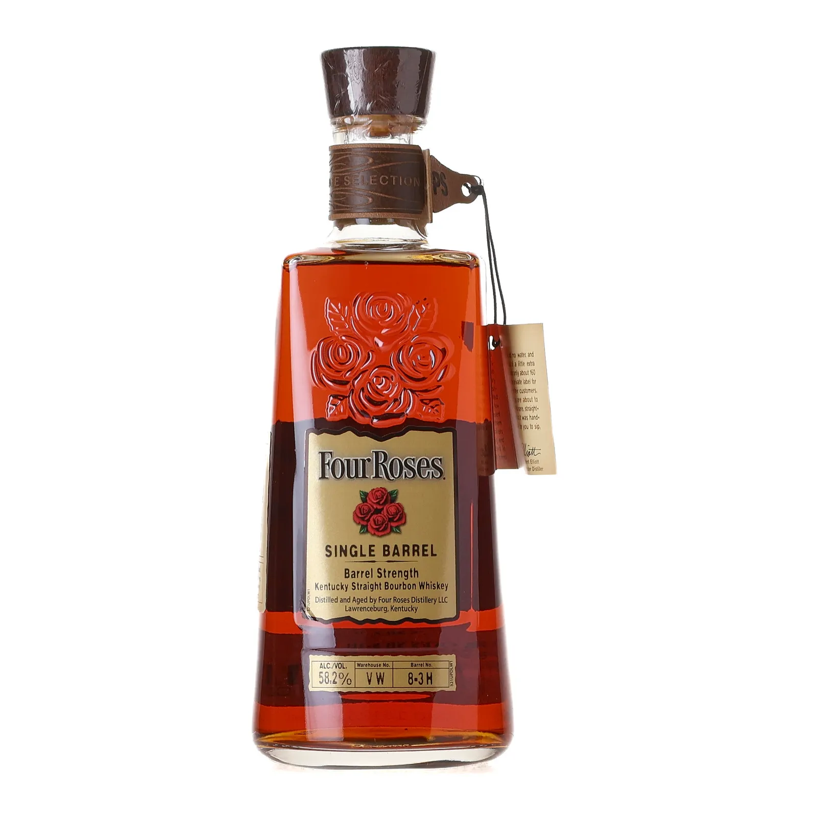 Four Roses Single Barrel Barrel Strength OBSF Private Selection 11 Year Old, Cask #8-3 H, 2023, 58.2% whisky bottle