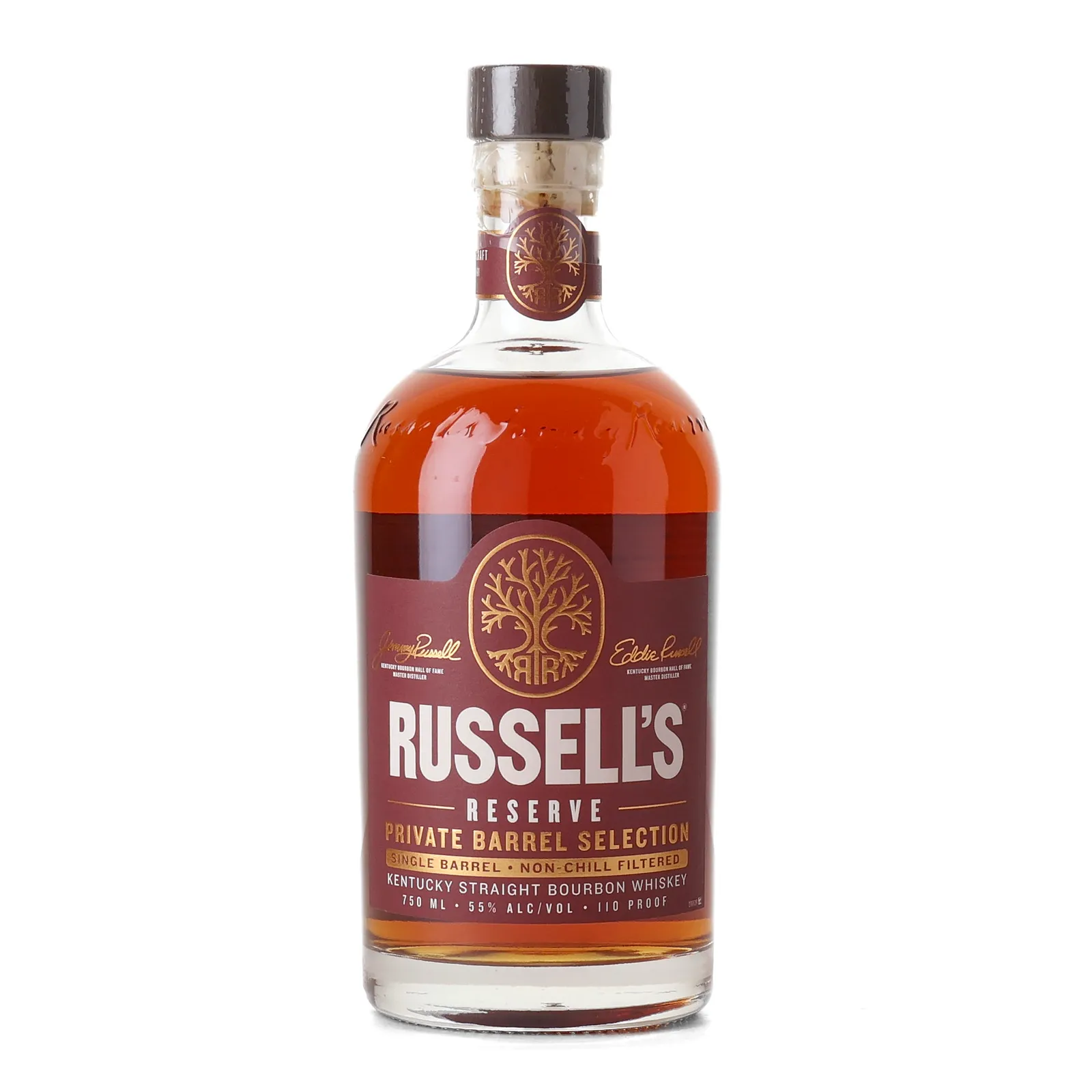 Russell's Reserve Private Barrel Selection 'Canseco's' 8 Year Old, New Charred Oak Cask, Cask #25-1173, 2025, 55% whisky bottle
