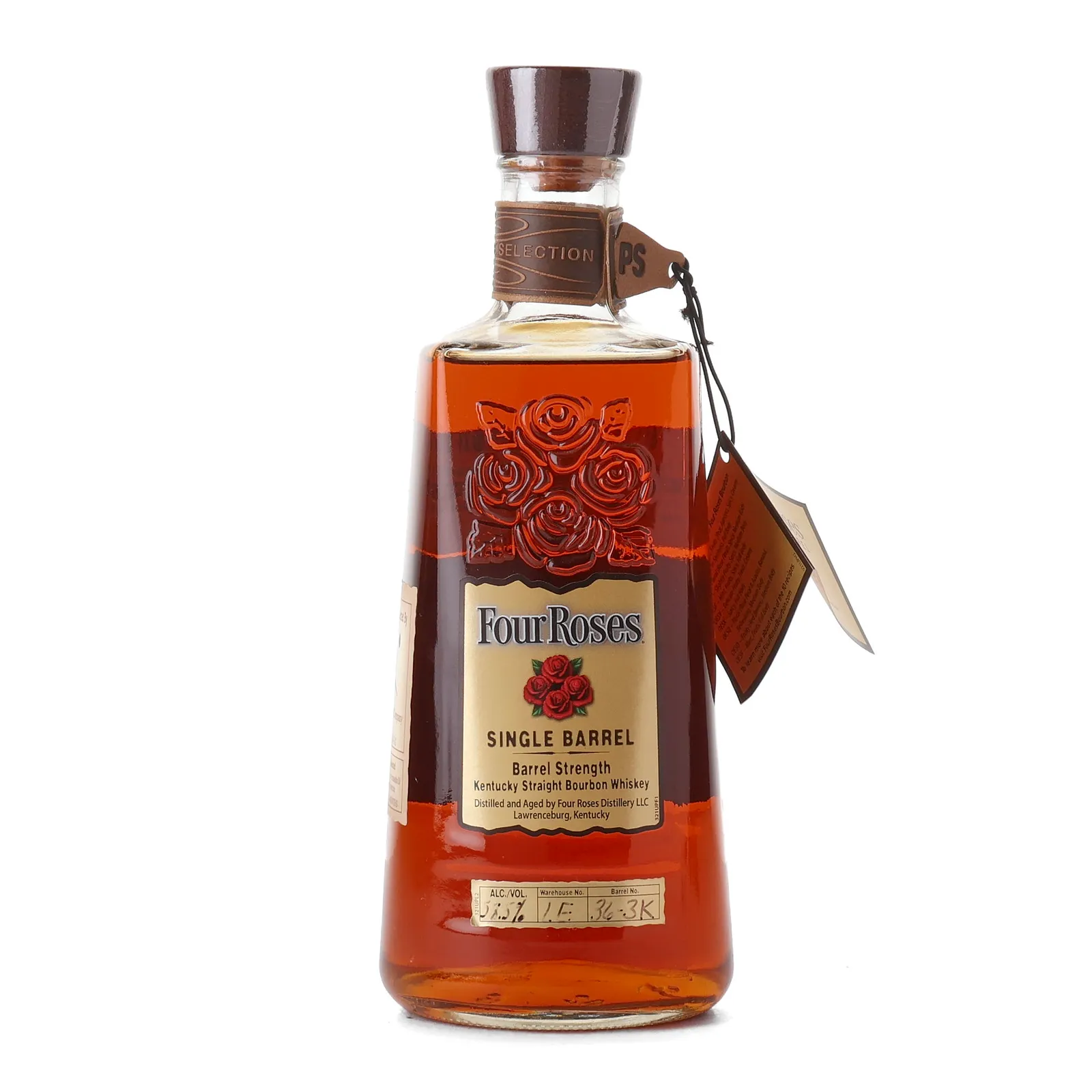 Four Roses Single Barrel Barrel Strength OBSQ 8 Year Old, Cask #LE 36-3K, 58.5% whisky bottle