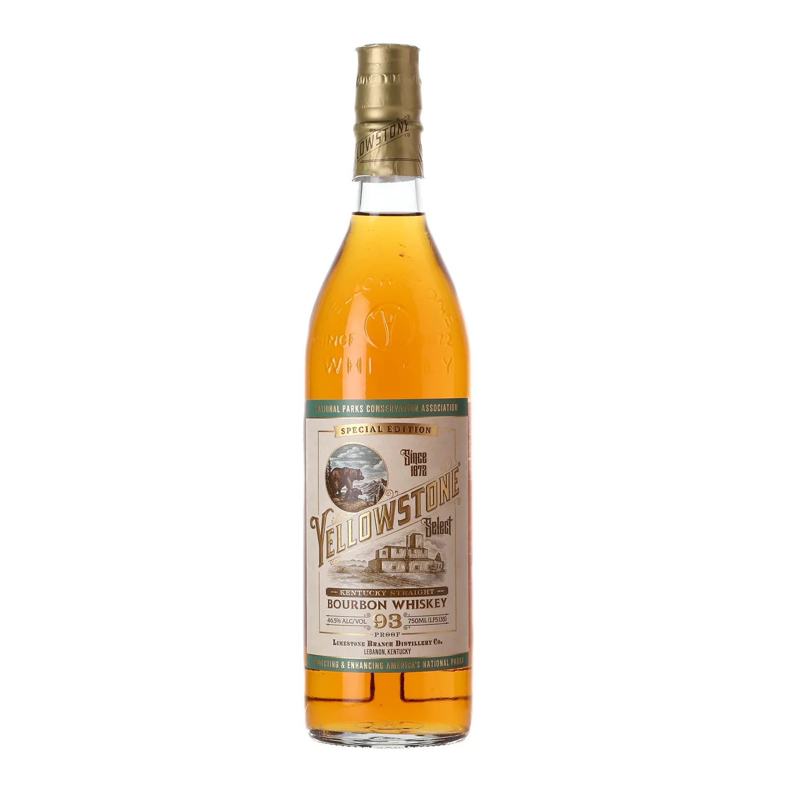 Yellowstone Select Special Edition: National Parks Bourbon, 2023, 46.5% whisky bottle