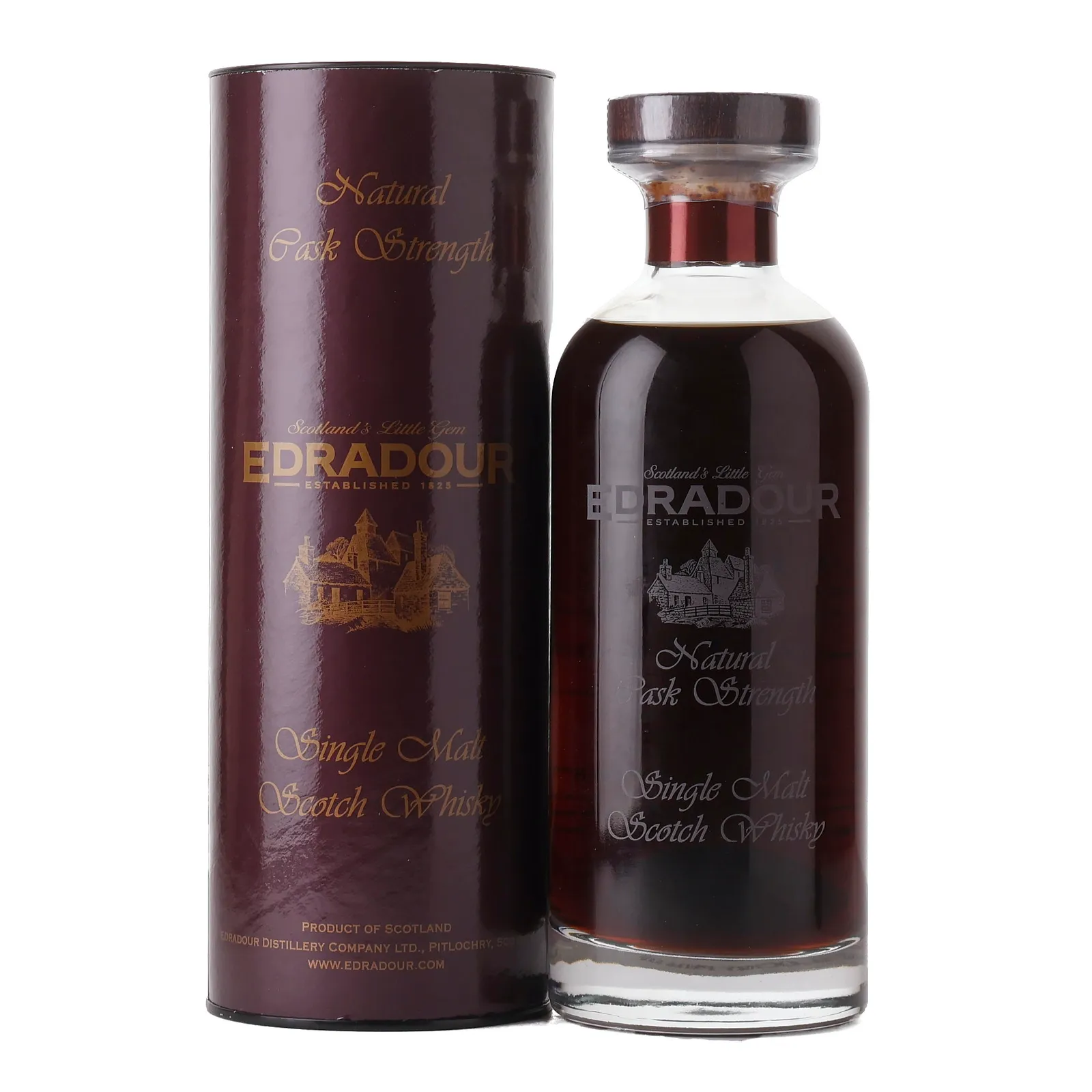 Edradour 12 Year Old, Oloroso Sherry Cask, Cask #37, 2022, 56.8% whisky bottle