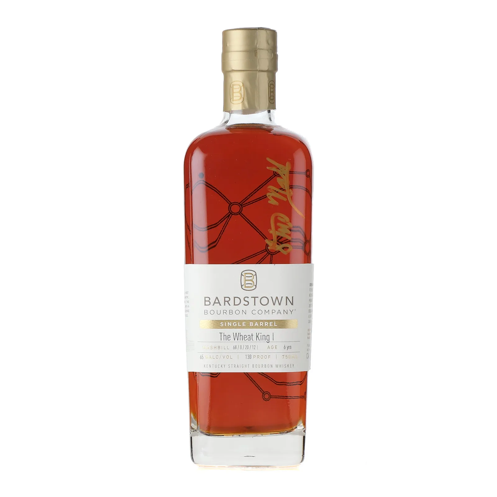 Bardstown Bourbon Company The Wheat King I 6 Year Old, Official Bottling, 65% whisky bottle